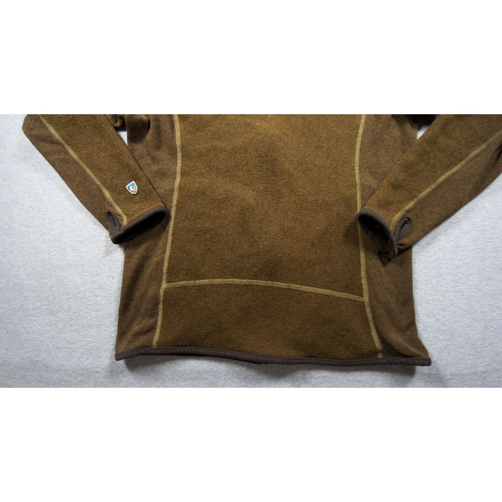 Vintage Kuhl Jacket Mens Medium Brown Full Zip Fleece Alfpaca Outdoor Hiking Casual Jacket Mens Brown Full Zip Fleece Alfpaca Outdoor Hiking Casual Size US M / EU 48-50 / 2 - 6 Thumbnail