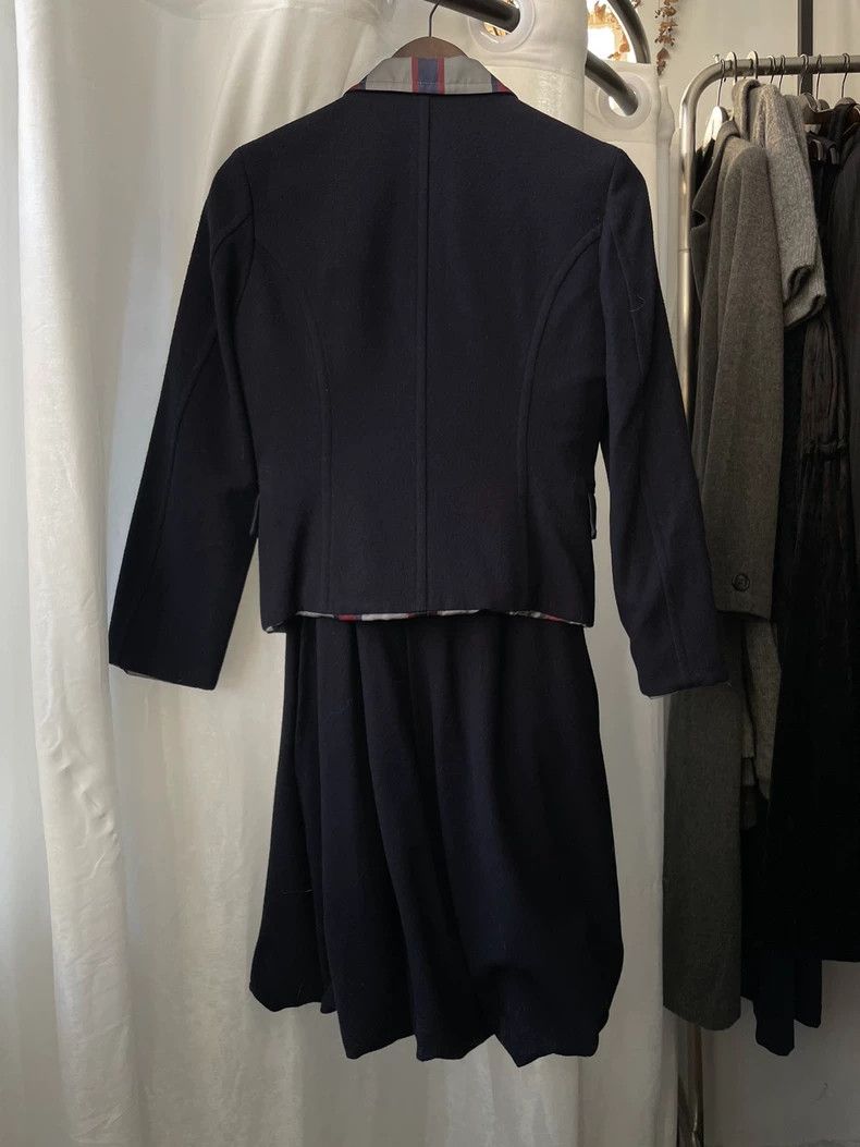 Comme des Garcons Comme des Garçons Medieval Women's Dark Blue Stripe Grey St Size S / US 4 / IT 40 - 2 Thumbnail