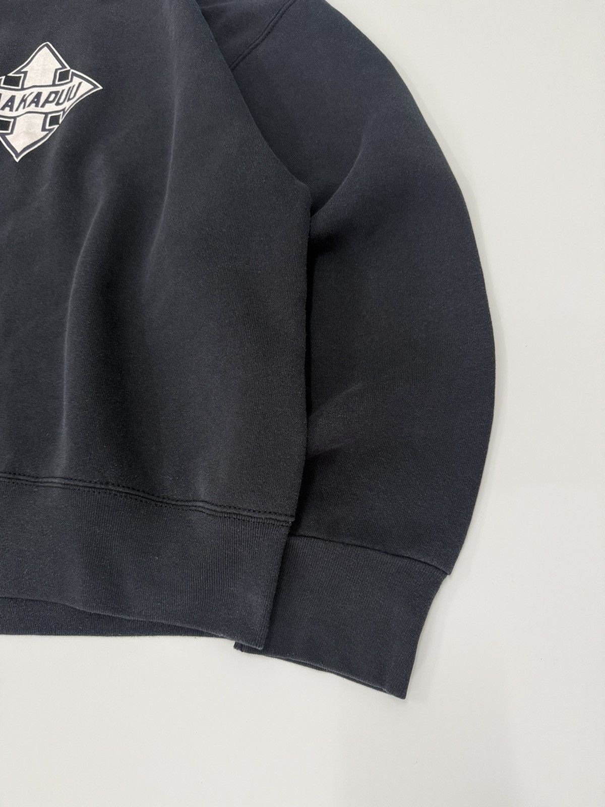 Fruit Of The Loom 🔥 Makapuu Hawaii Big logo Sweat Surf 90s Beach Streetwear Size US L / EU 52-54 / 3 - 3 Thumbnail
