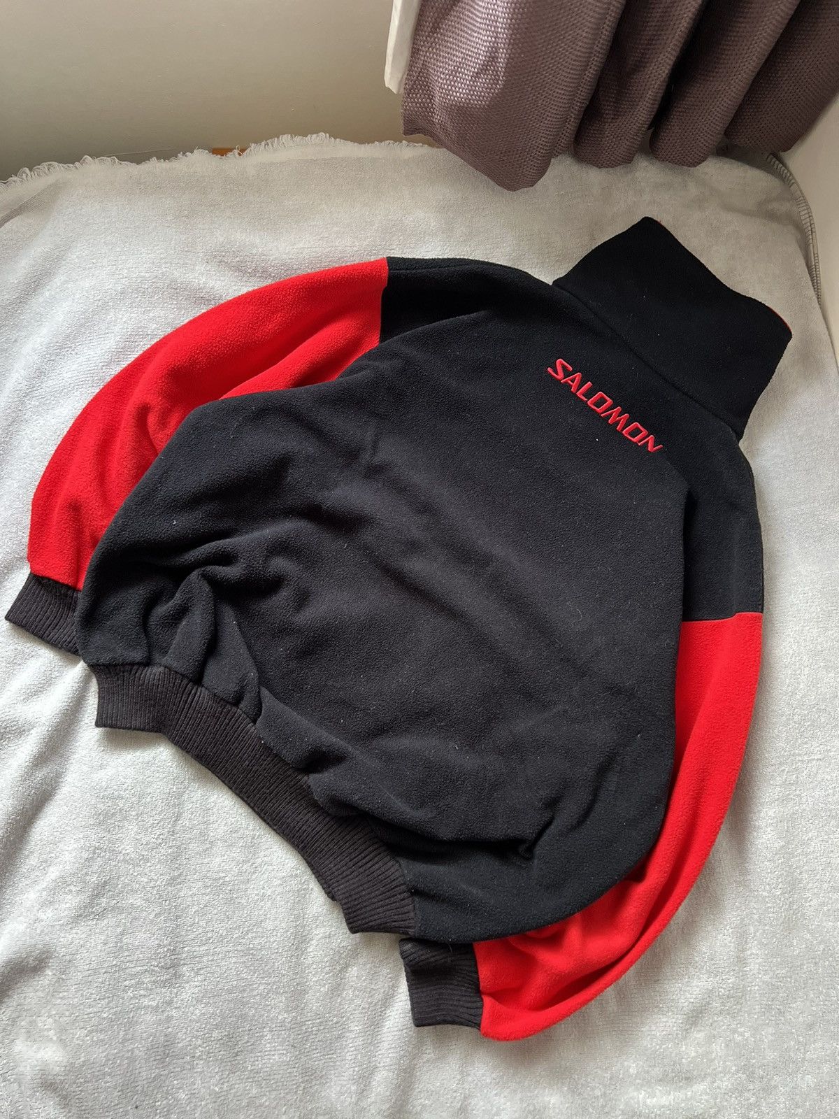 Vintage Vintage Salomon archive 1/4 zip sweatshirt fleece 90s Size US L / EU 52-54 / 3 - 6 Thumbnail