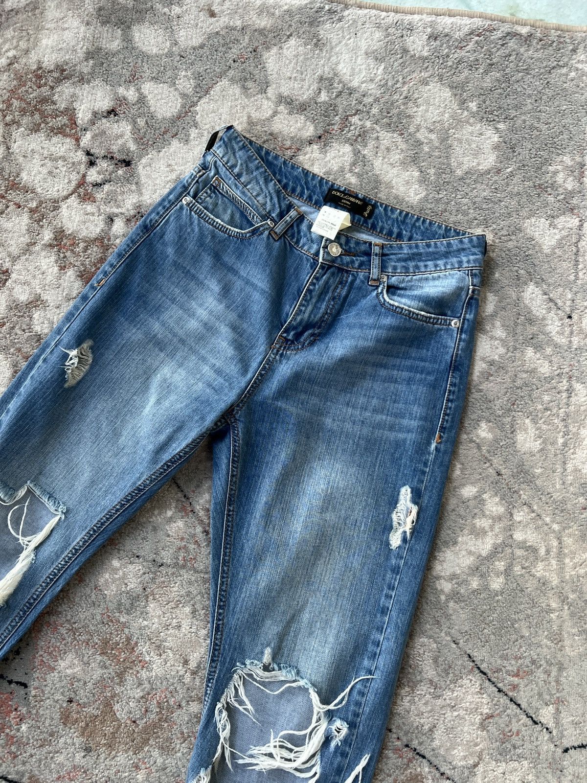 Dolce & Gabbana Dolce & Gabbana Denim Jeans Size 26" / US 2 / IT 38 - 2 Thumbnail