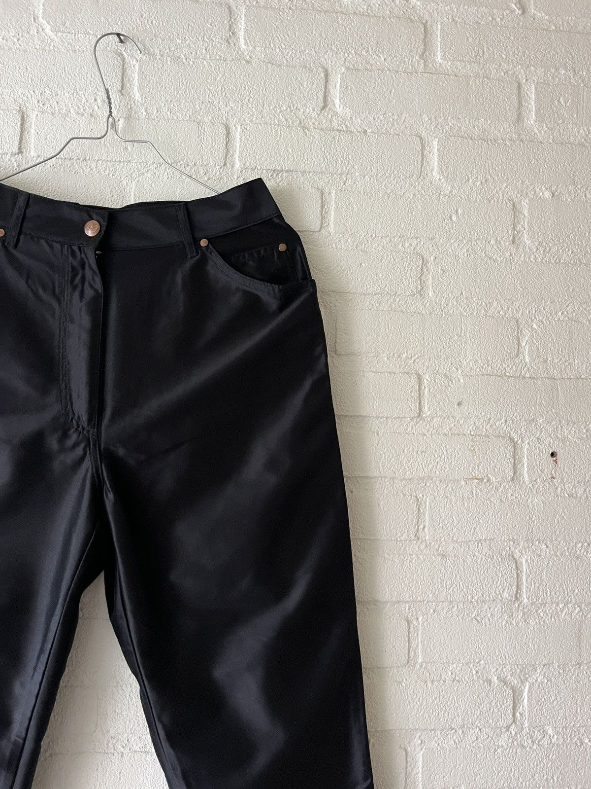 Jean Paul Gaultier Jean Paul Gaultier metallic pants nylon vintage y2k Size 32" / US 10 / IT 46 - 12 Thumbnail