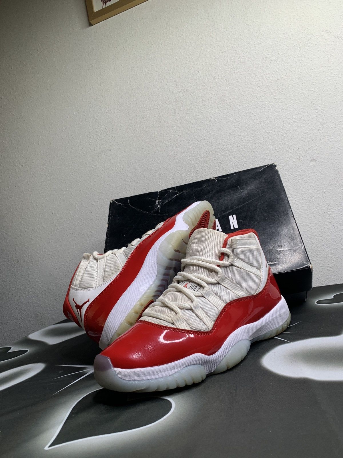 Nike Air Jordan 11 Retro Cherry Size US 9 / EU 42 - 1 Thumbnail