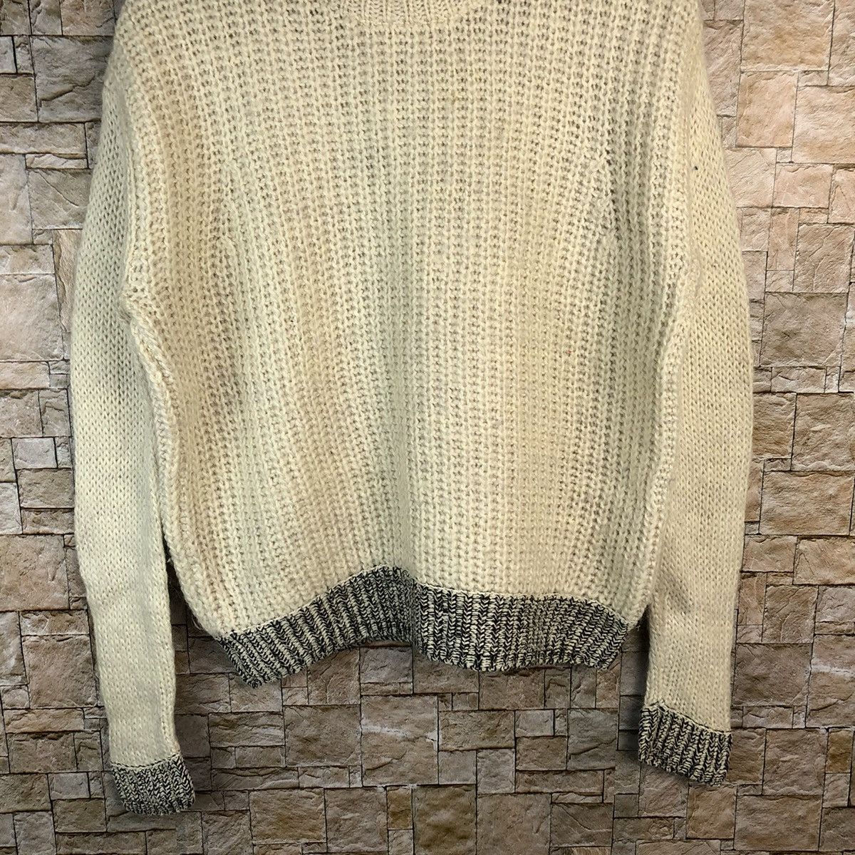 Homespun Knitwear × Japanese Brand × Kate Spade Kate Spade Saturday White mohair Knitwear #A1189 Size S / US 4 / IT 40 - 3 Thumbnail