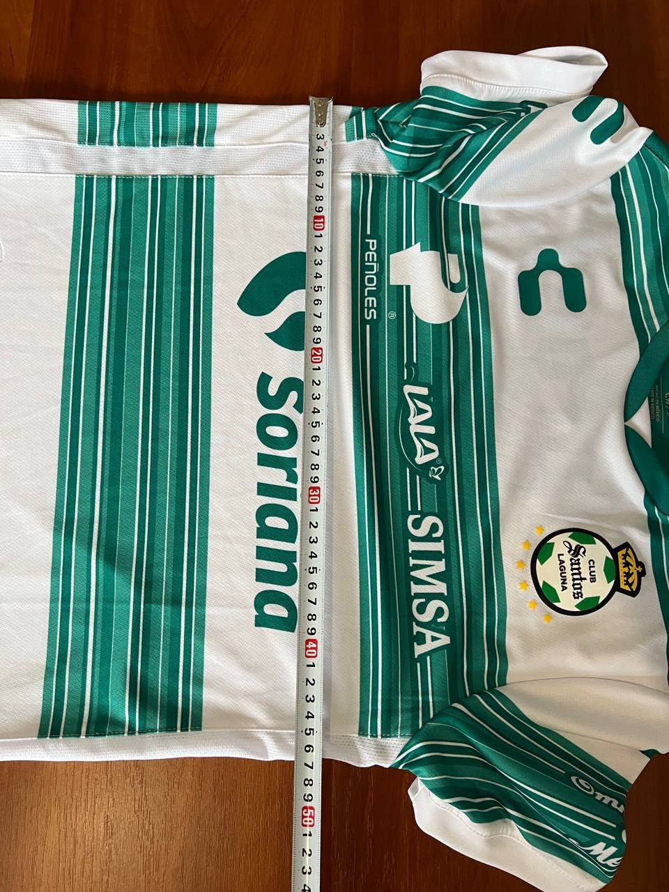 Sports Specialties 2021/22 SANTOS LAGUNA HOME RARE SOCCER JERSEY SHIRT CHARLY Size US S / EU 44-46 / 1 - 15 Thumbnail