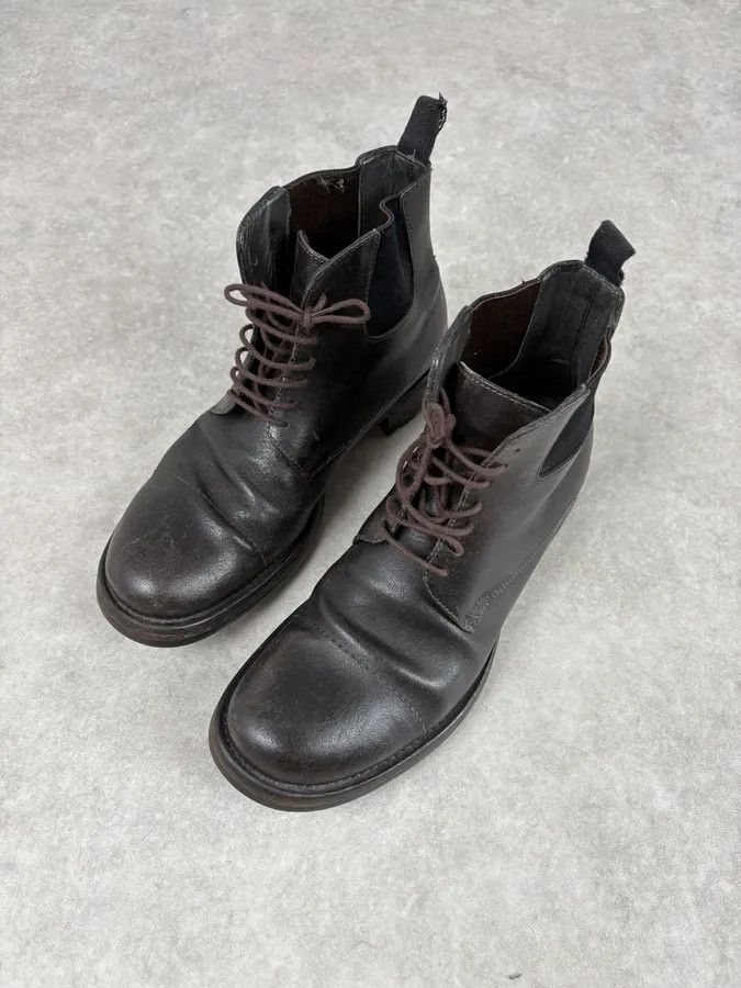 Miu Miu 2000s Miu Miu Dark Brown Premium Leather Boots Size US 8 / IT 38 - 3 Thumbnail
