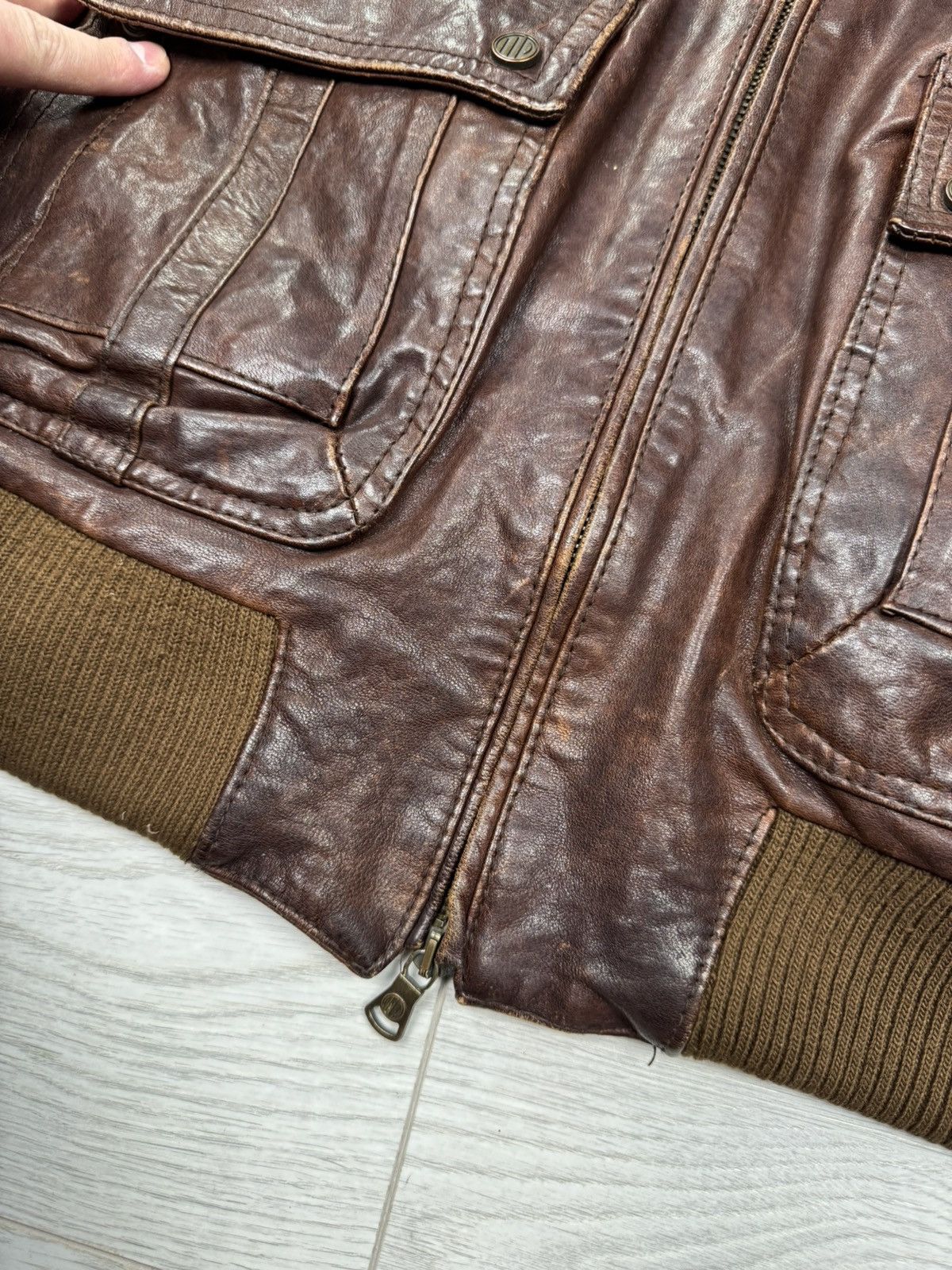 Hysteric Glamour CRAZY RICK OWENS STYLE SUEDE LEATHER JACKET FUR HOOD SWAG Size US M / EU 48-50 / 2 - 5 Thumbnail