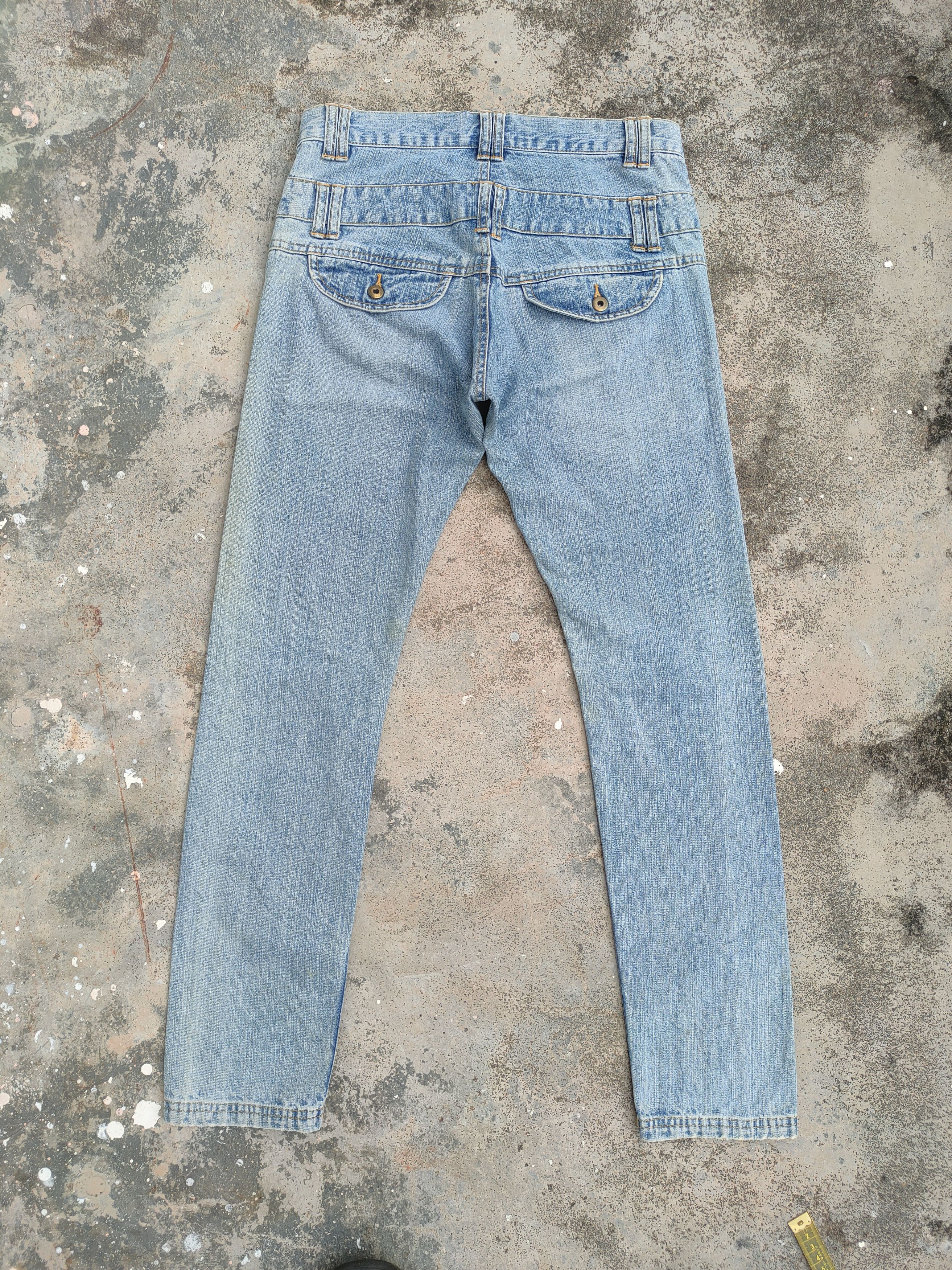 Japanese Brand VINTAGE JAPANESE FADED DISTRESSED JEANS DENIM PANTS Size US 29 - 6 Thumbnail