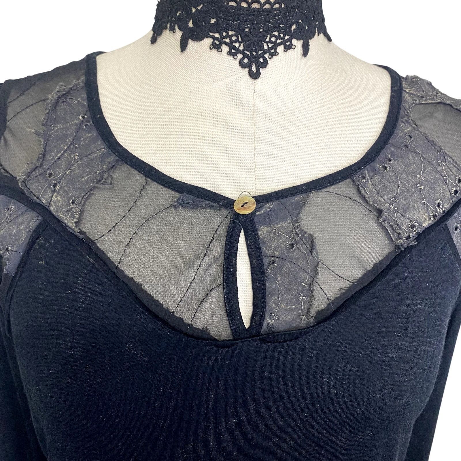 Vintage Vintage Y2k USA Kimchi Blue Coquette Grunge Longsleeve Top Size S / US 4 / IT 40 - 6 Thumbnail