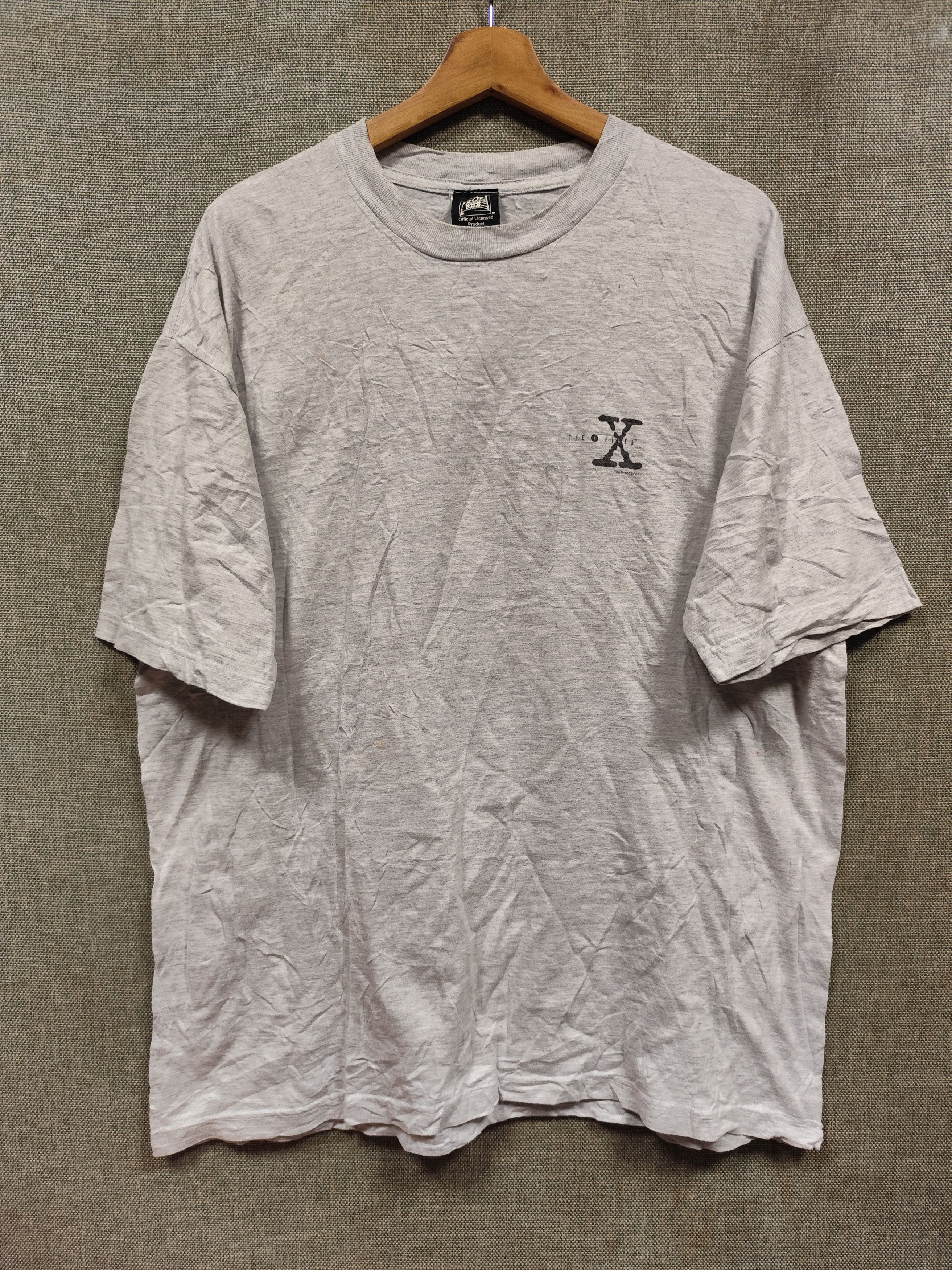 Expert Horror Vintage 1995 t shirt movie the x files Size US XL / EU 56 / 4 - 1 Thumbnail