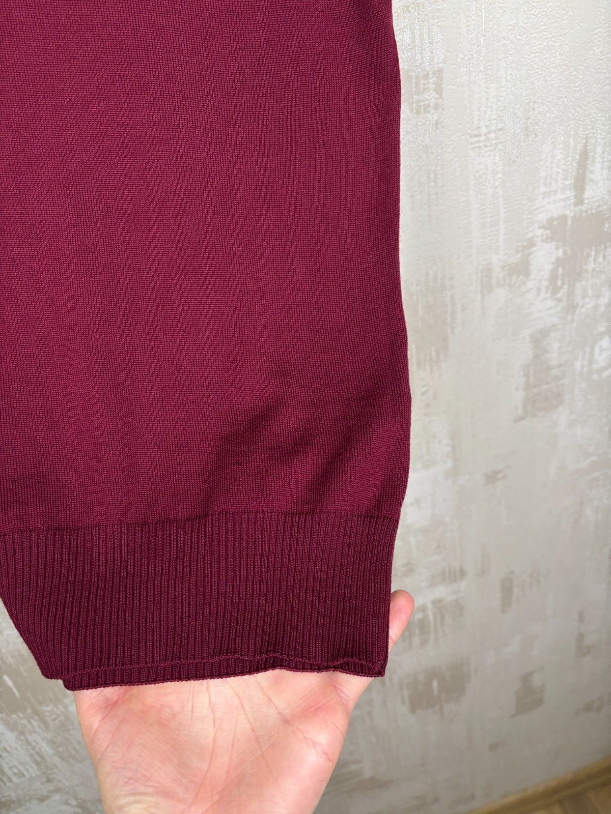 Strenstroms Stenstroms V-neck Wool Sweater Jumper Vest Gilet Size US L / EU 52-54 / 3 - 8 Thumbnail