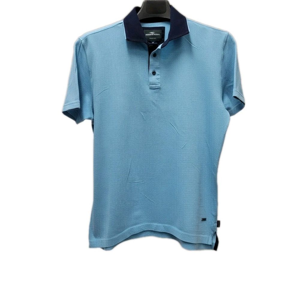 Rodd & Gunn Rodd & Gunn Polo Shirt Teal Blue Sports Fit Cotton Medium Size US M / EU 48-50 / 2 - 2 Thumbnail