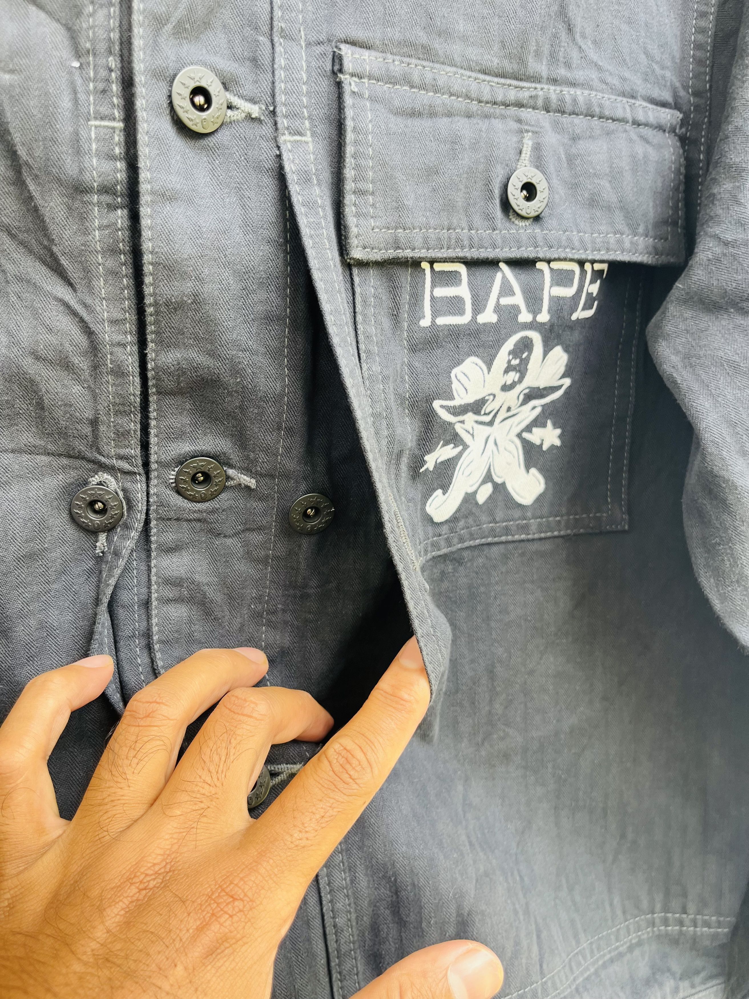 Bape Bape Black Haringbone Jacket Size US M / EU 48-50 / 2 - 8 Thumbnail