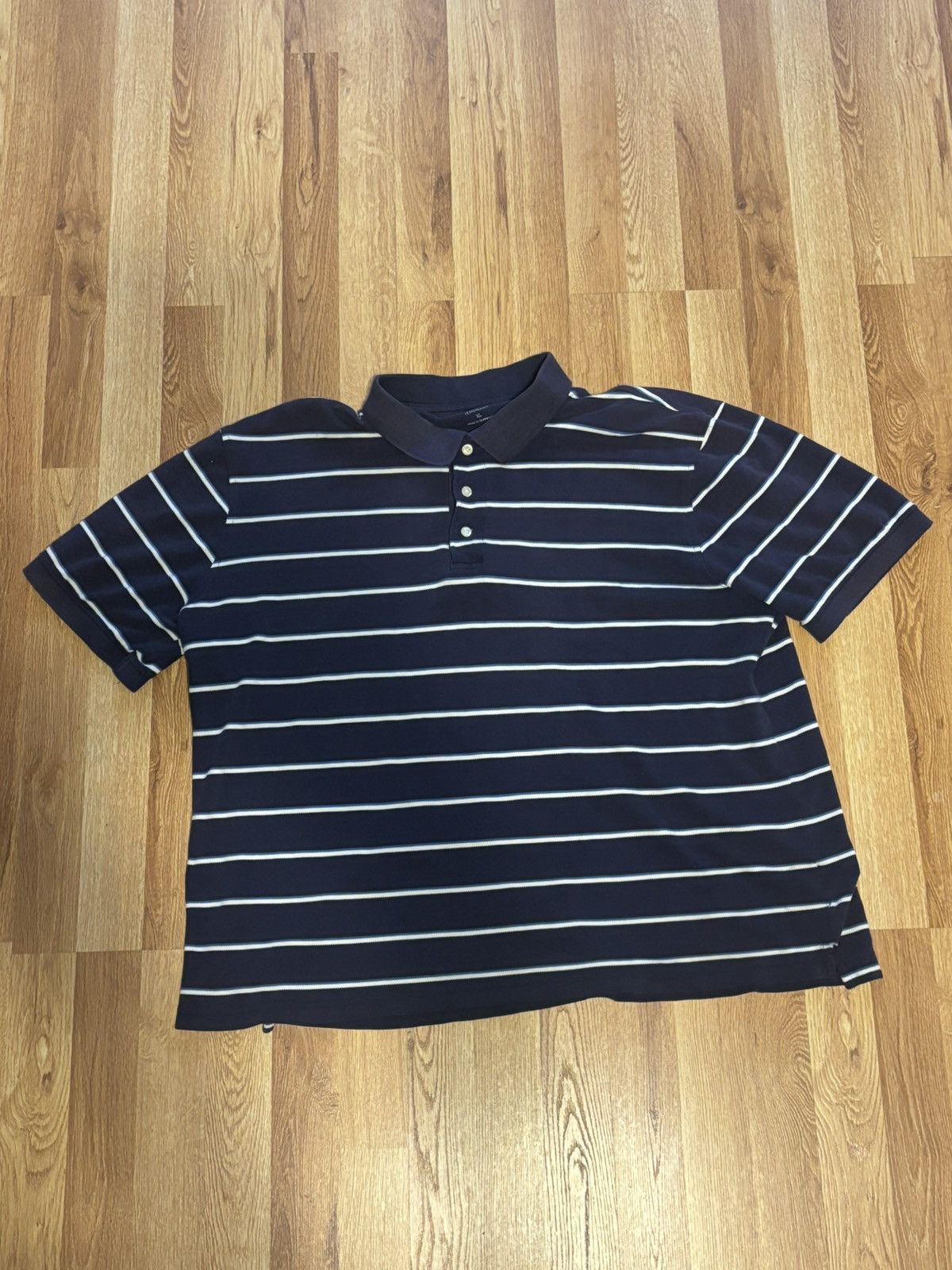 Vintage Boxy Fit Striped Polo Size US XL / EU 56 / 4 - 1 Thumbnail