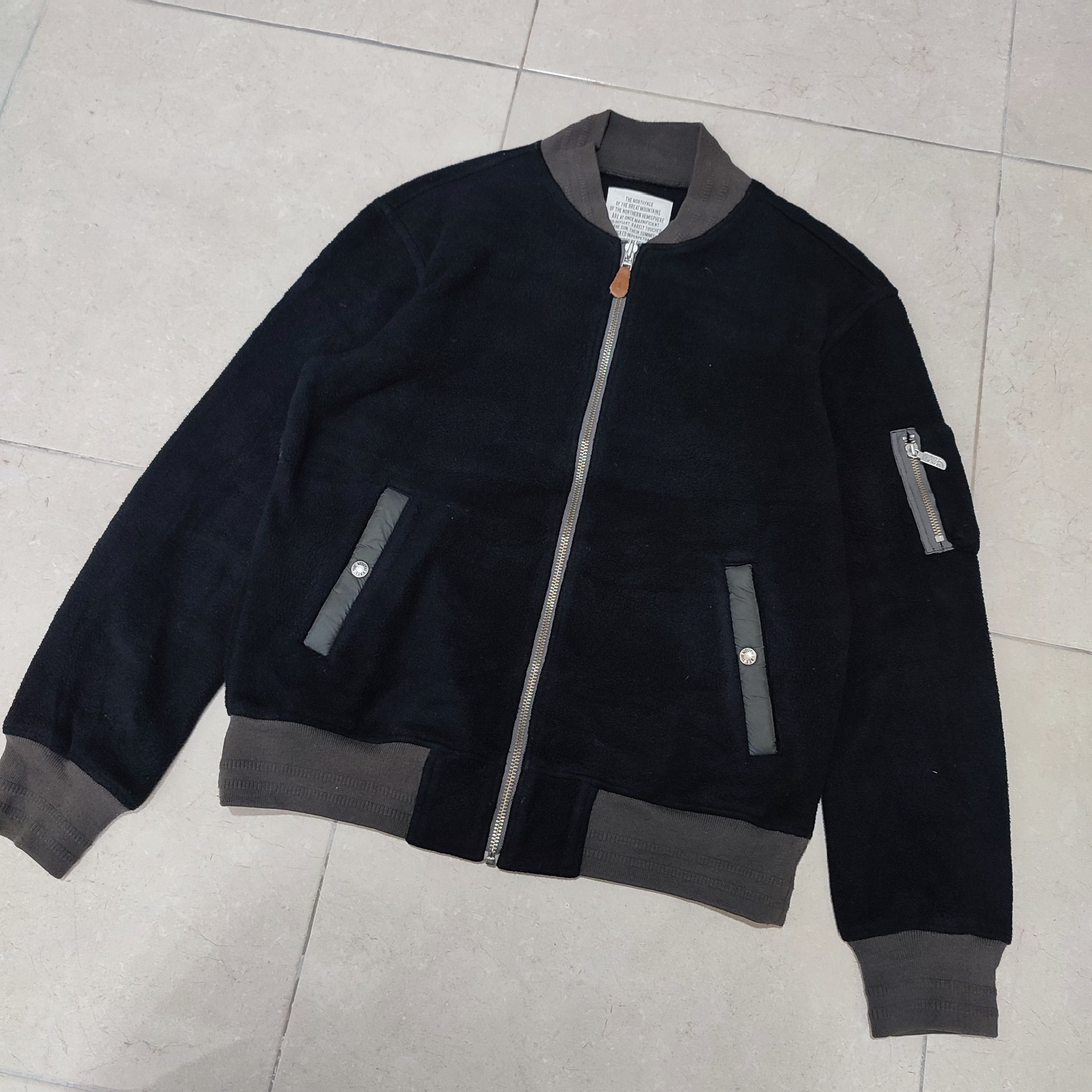 If Six Was Nine × The North Face × Vintage 🔥STEALS🔥Rare The North Face Polartec Bomber Jacket Size US L / EU 52-54 / 3 - 5 Thumbnail