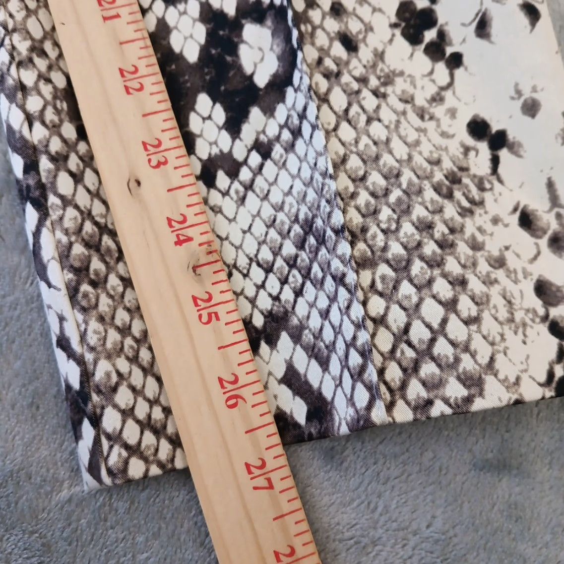 Worthington Worthington Ankle Pants Womens Gray Animal Print Size 6 Lightweight Side Zip Cotton Blend Straight 26.5 In Inseam Women's Shoes? Size 28" / US 6 / IT 42 - 5 Thumbnail