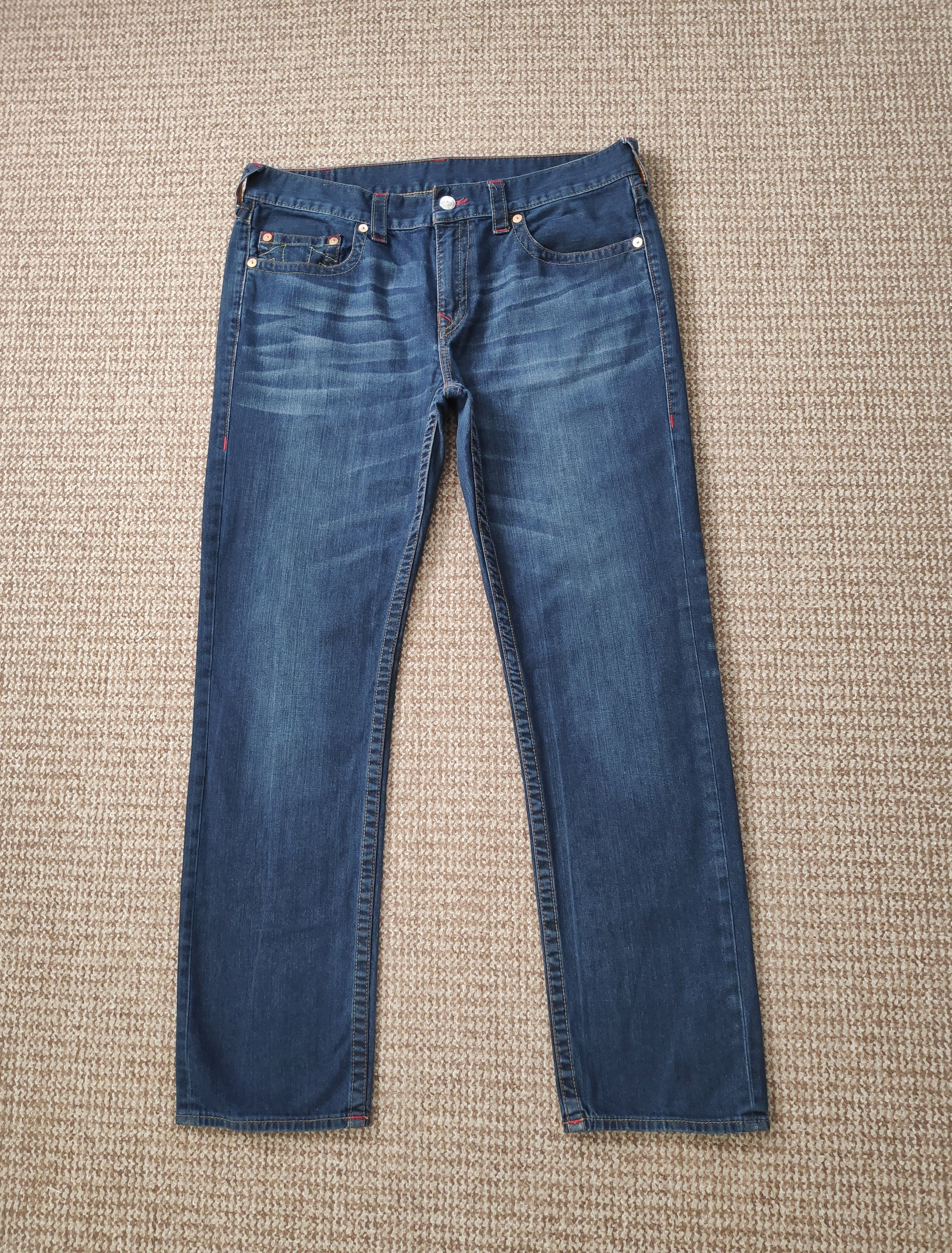 True Religion True Religion Rocco Relaxed Skinny Denim Jeans size W38 Size US 38 / EU 54 - 2 Thumbnail