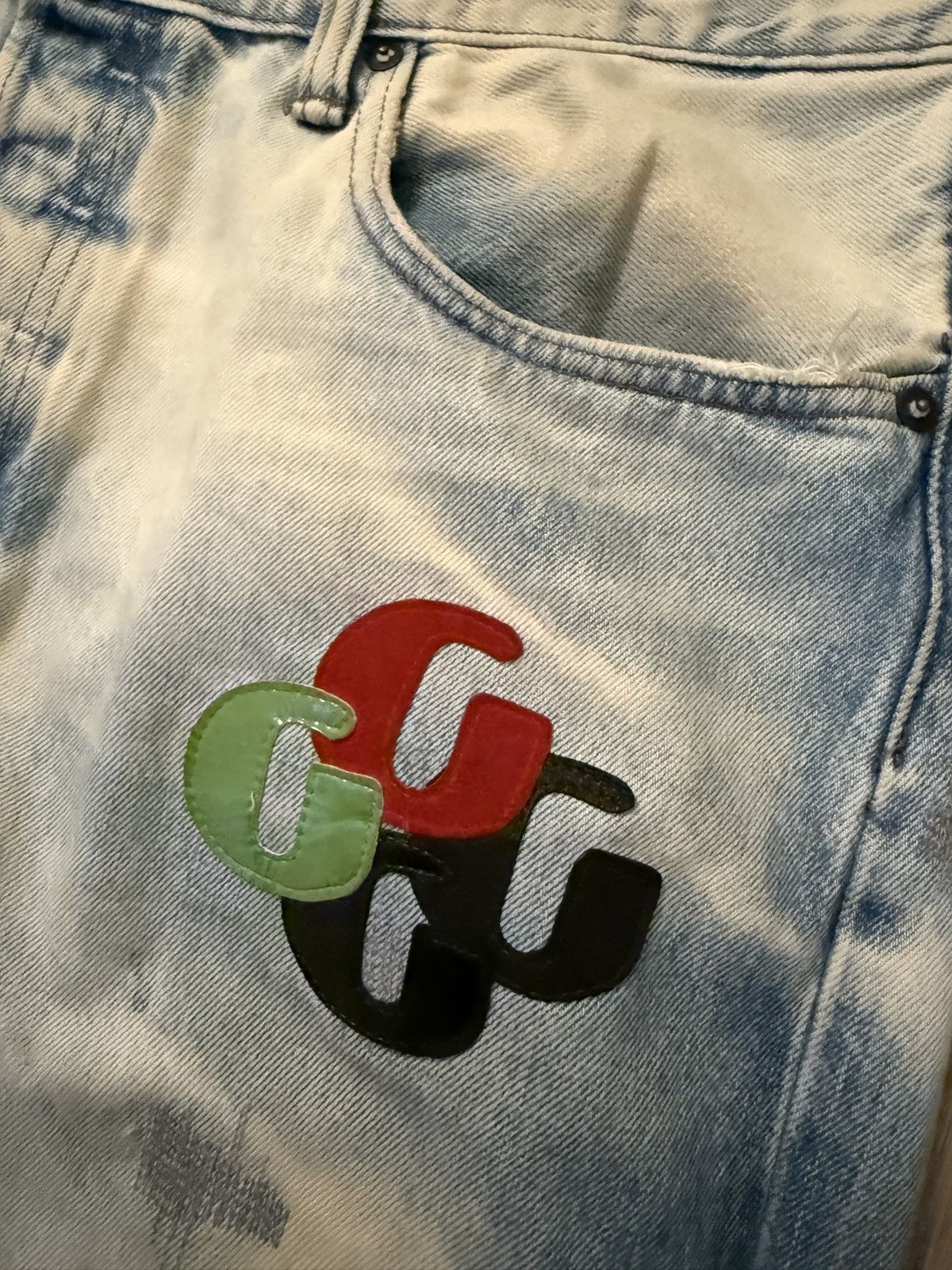 Gallery Dept. Gallery Dept G Patch Denim Jeans Size US 32 / EU 48 - 5 Thumbnail