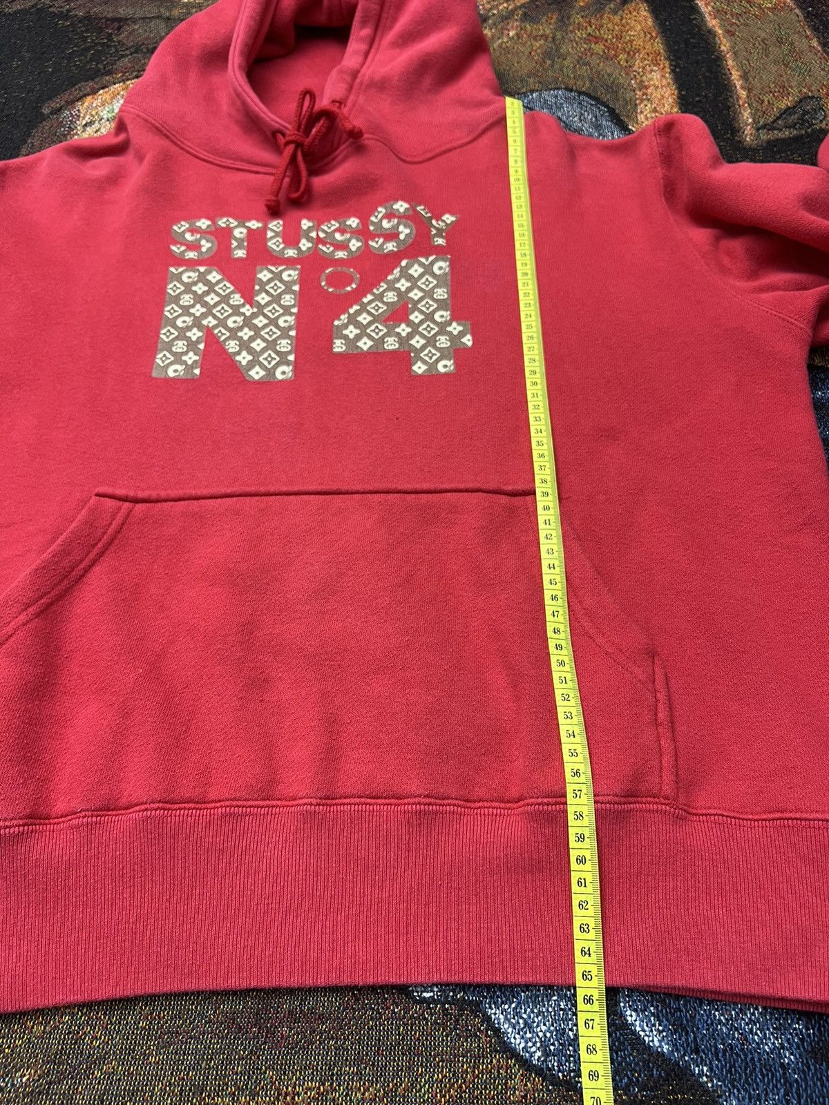 Stussy Vintage Stussy LV Parody Monogram Hoodie Size US L / EU 52-54 / 3 - 7 Thumbnail