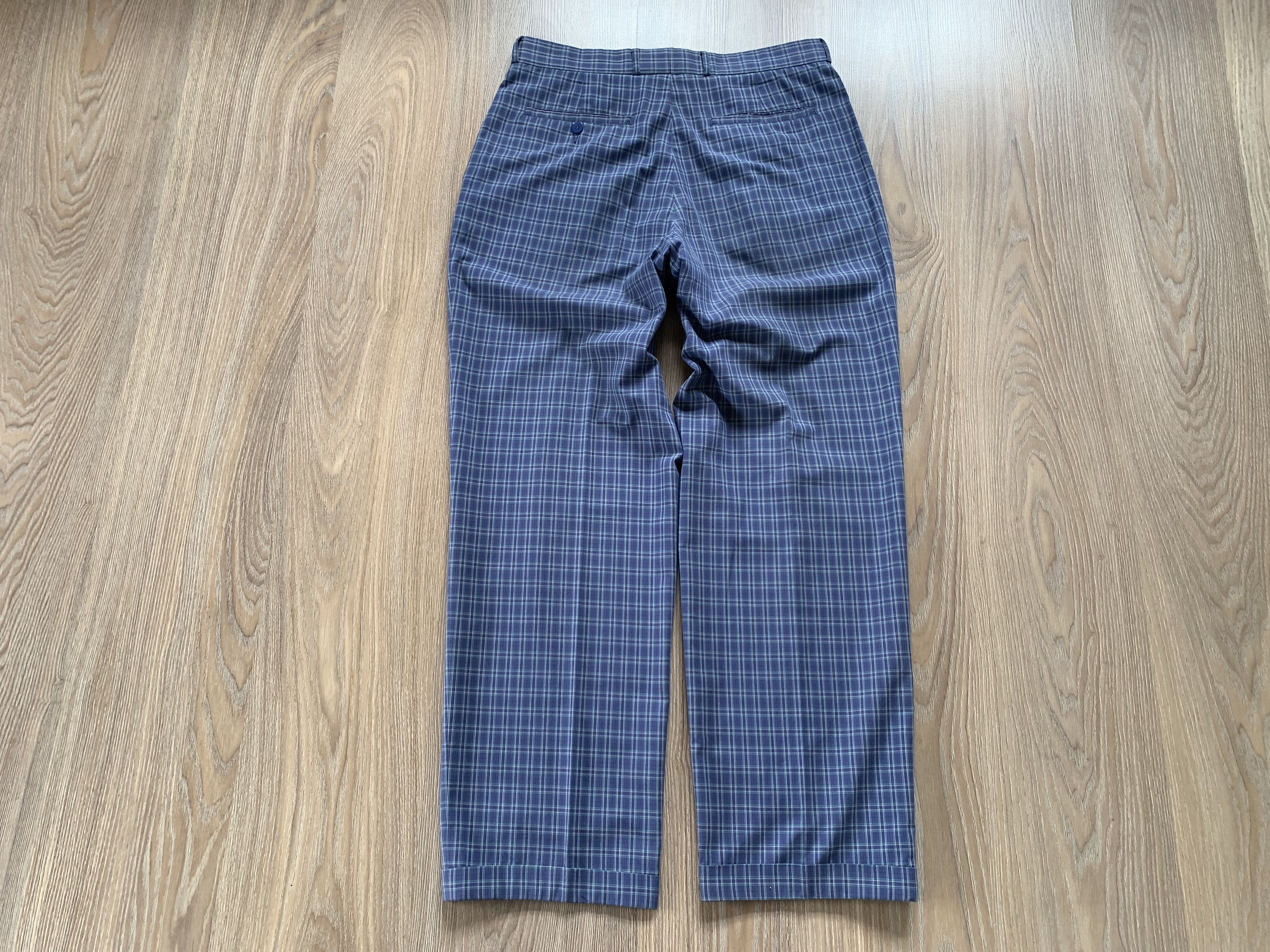 Lacoste Rare Lacoste Checkered Plaid Classic Pants Trousers Size US 33 - 4 Thumbnail