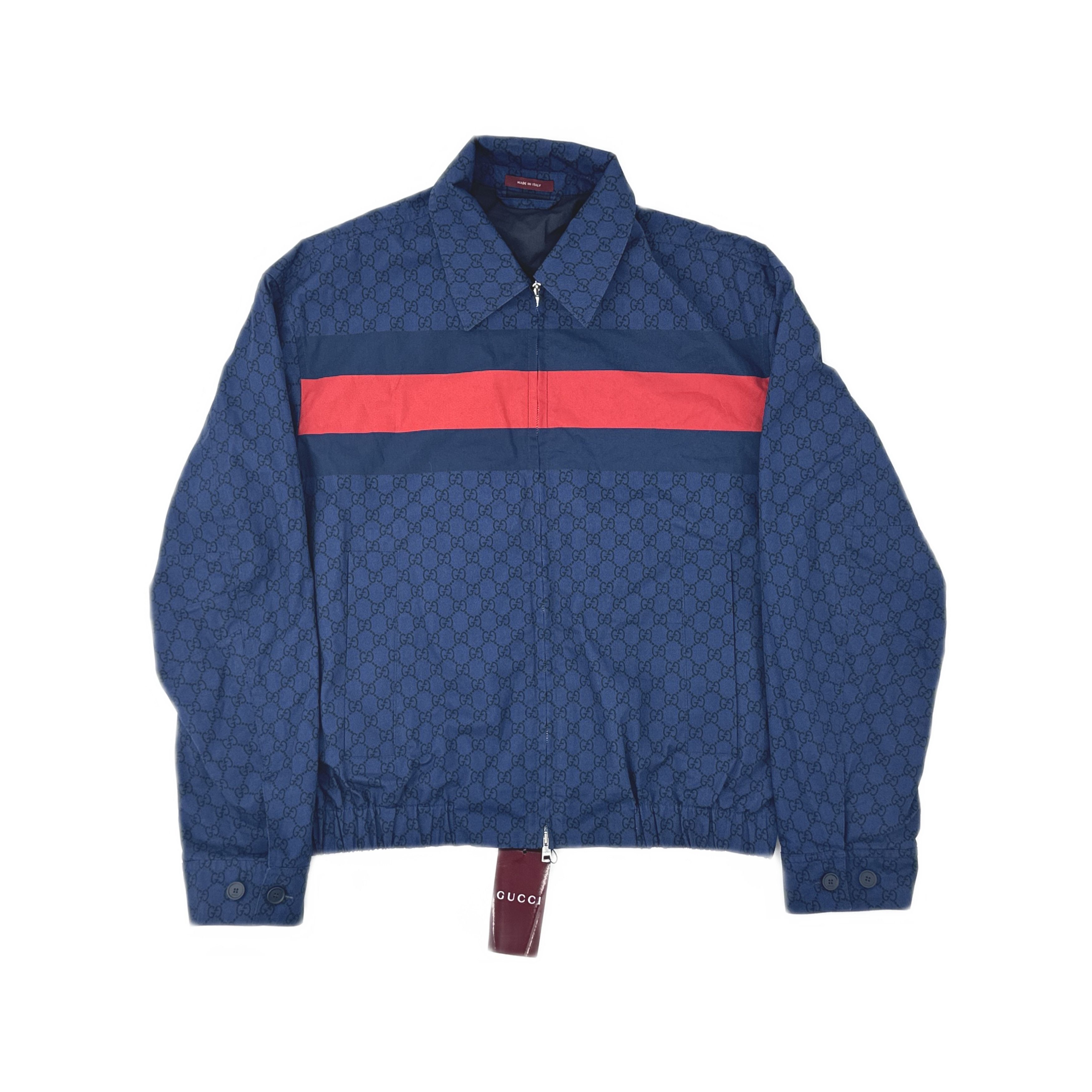 Gucci Gucci GG Monogram Zip Jacket Size M Size US M / EU 48-50 / 2 - 1 Thumbnail