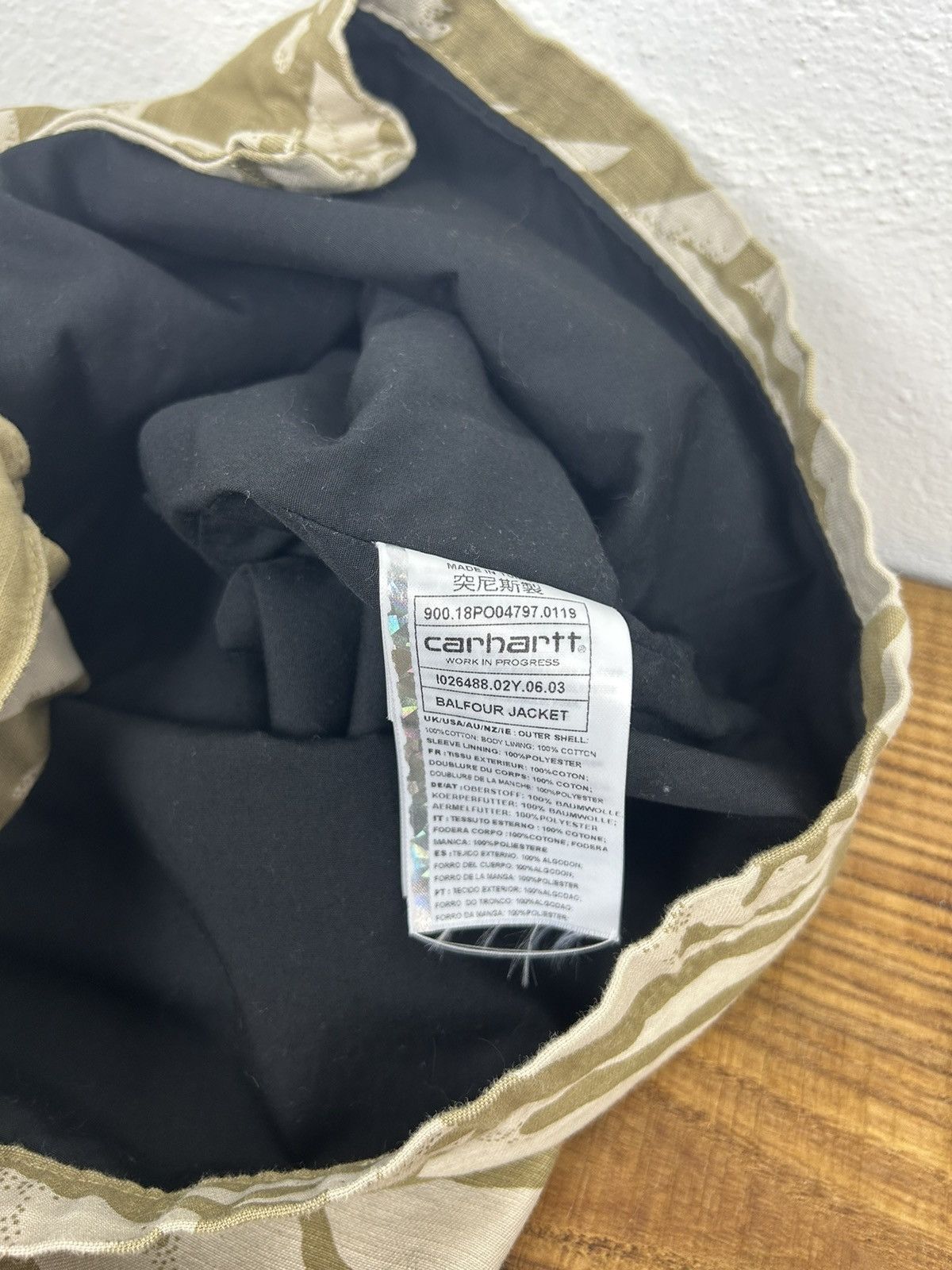 Carhartt Carhartt WIP Camouflage Military Balfour Button-Up Jacket Size US M / EU 48-50 / 2 - 9 Thumbnail