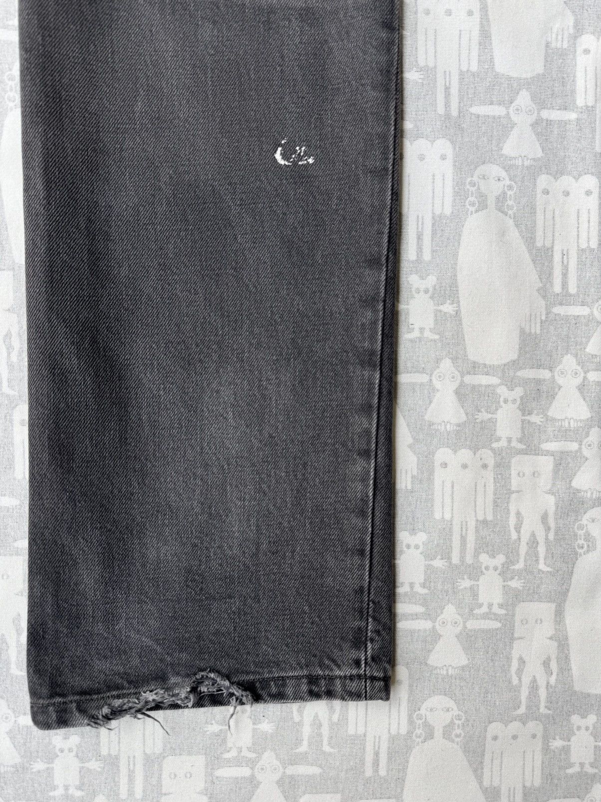 Helmut Lang Helmut Lang AW00 Painter Charcoal Classic Cut Denim Jeans Size US 30 / EU 46 - 11 Thumbnail