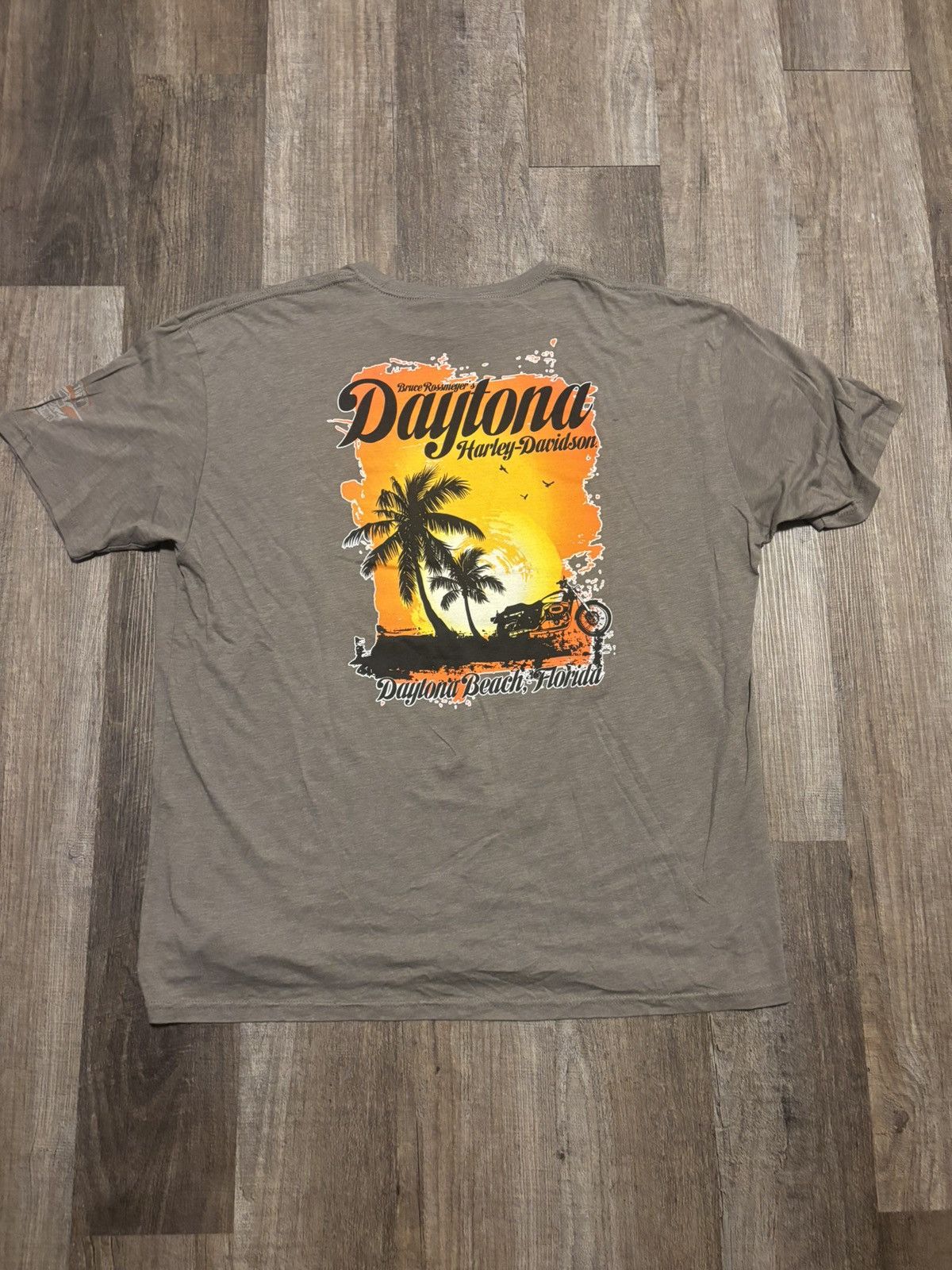 Harley Davidson 2020 Harley Davidson Daytona Beach, FL Graphic Tee Shirt Size US XXL / EU 58 / 5 - 3 Thumbnail