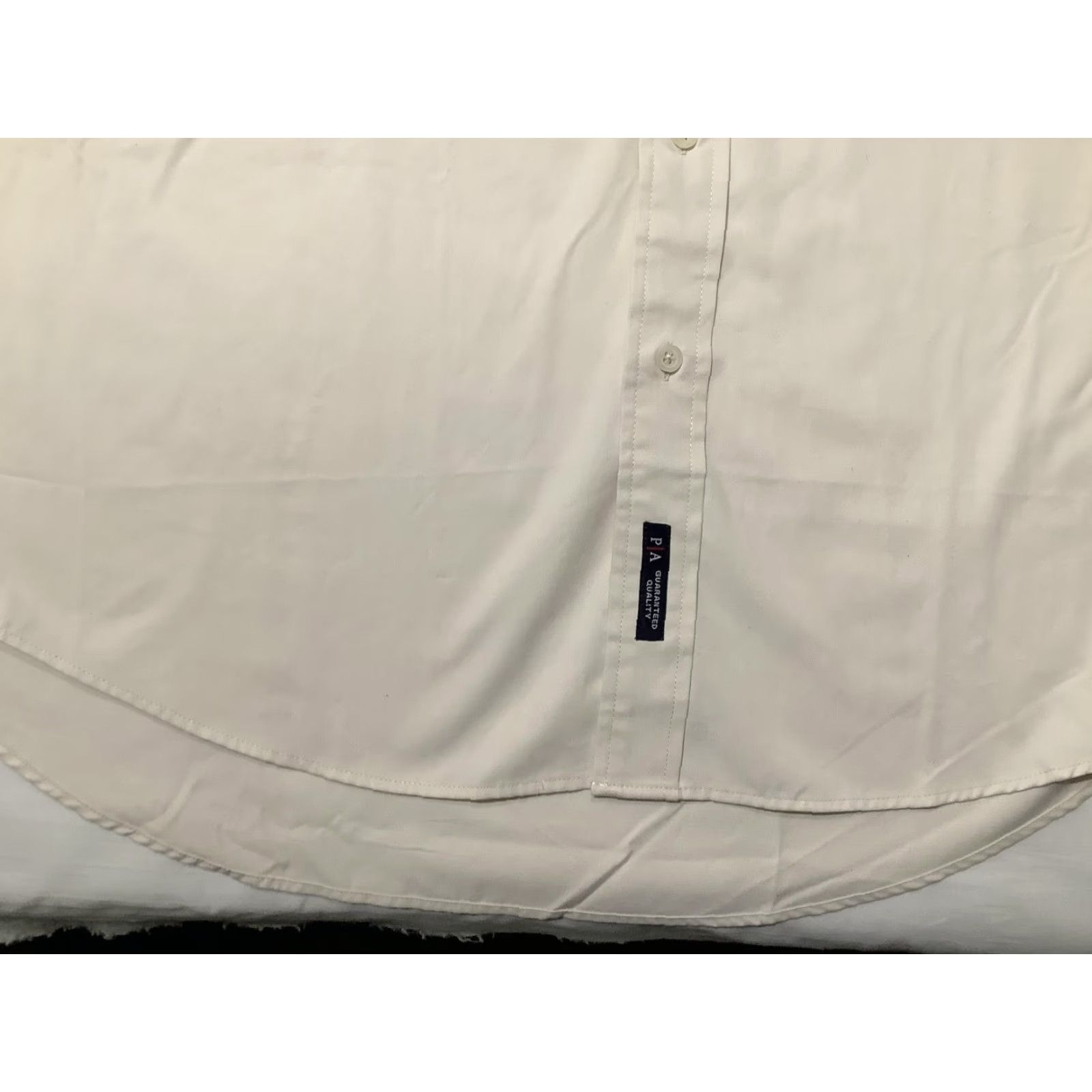 Port Authority Port Authority Shirt Mens XL Beige Kenwood Embroidered Short Sleeve Button Front Size US XL / EU 56 / 4 - 5 Thumbnail