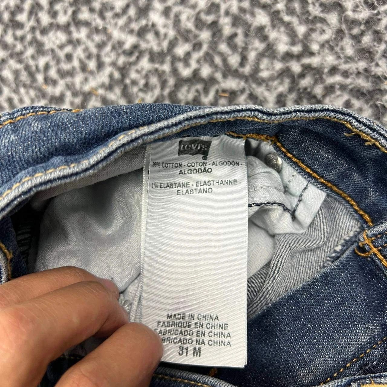 Levi's Levi's Jeans Women 12/31 Classic Bootcut Denim Pants 32x31 Size 32" / US 10 / IT 46 - 6 Thumbnail