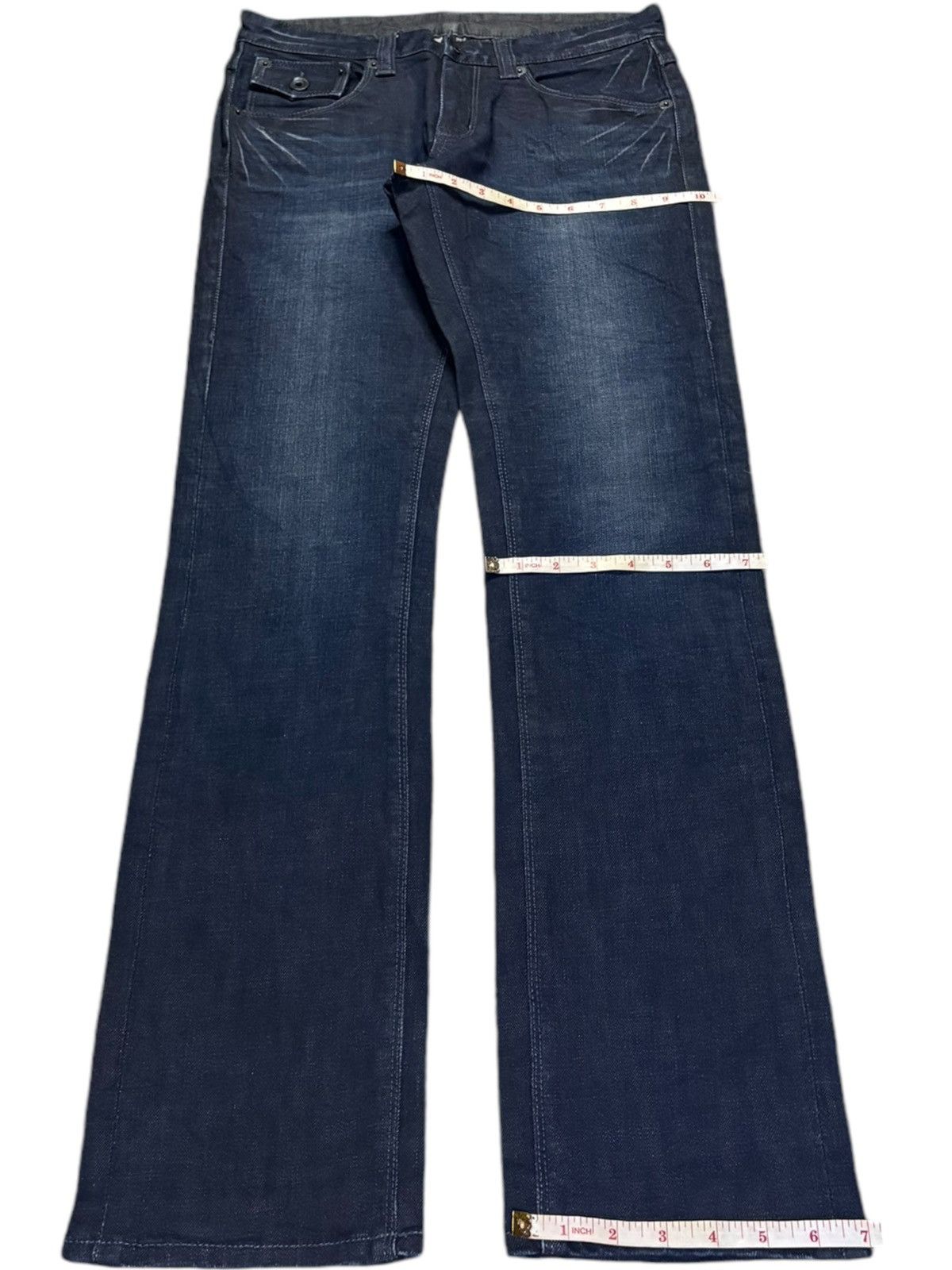 20471120 × Japanese Brand Vintage Japanese 291295 Homme Indigo Wash Jeans Size US 30 / EU 46 - 14 Thumbnail