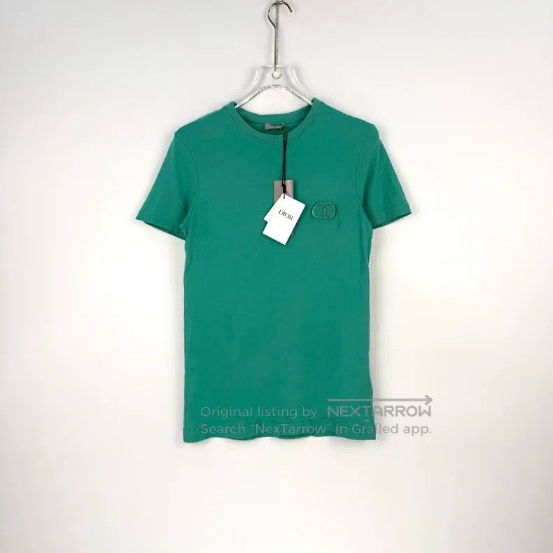 Dior Dior Green embroidered logo short sleeves Size US XS / EU 42 / 0 - 3 Thumbnail