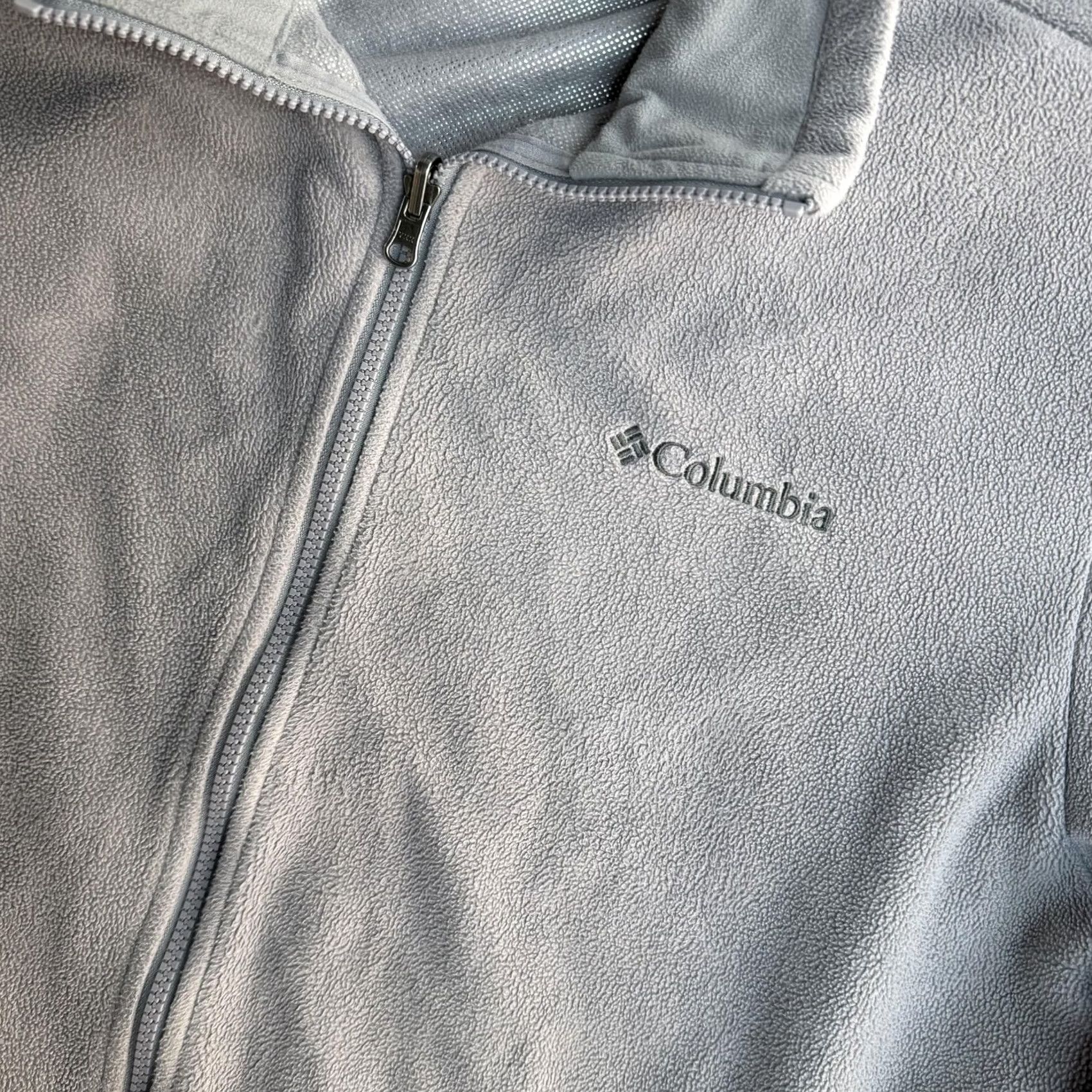 Vintage Columbia Jacket Mens Large Gray Fleece Full Zip Interchange Liner Outdoor Hiking Size US L / EU 52-54 / 3 - 2 Thumbnail