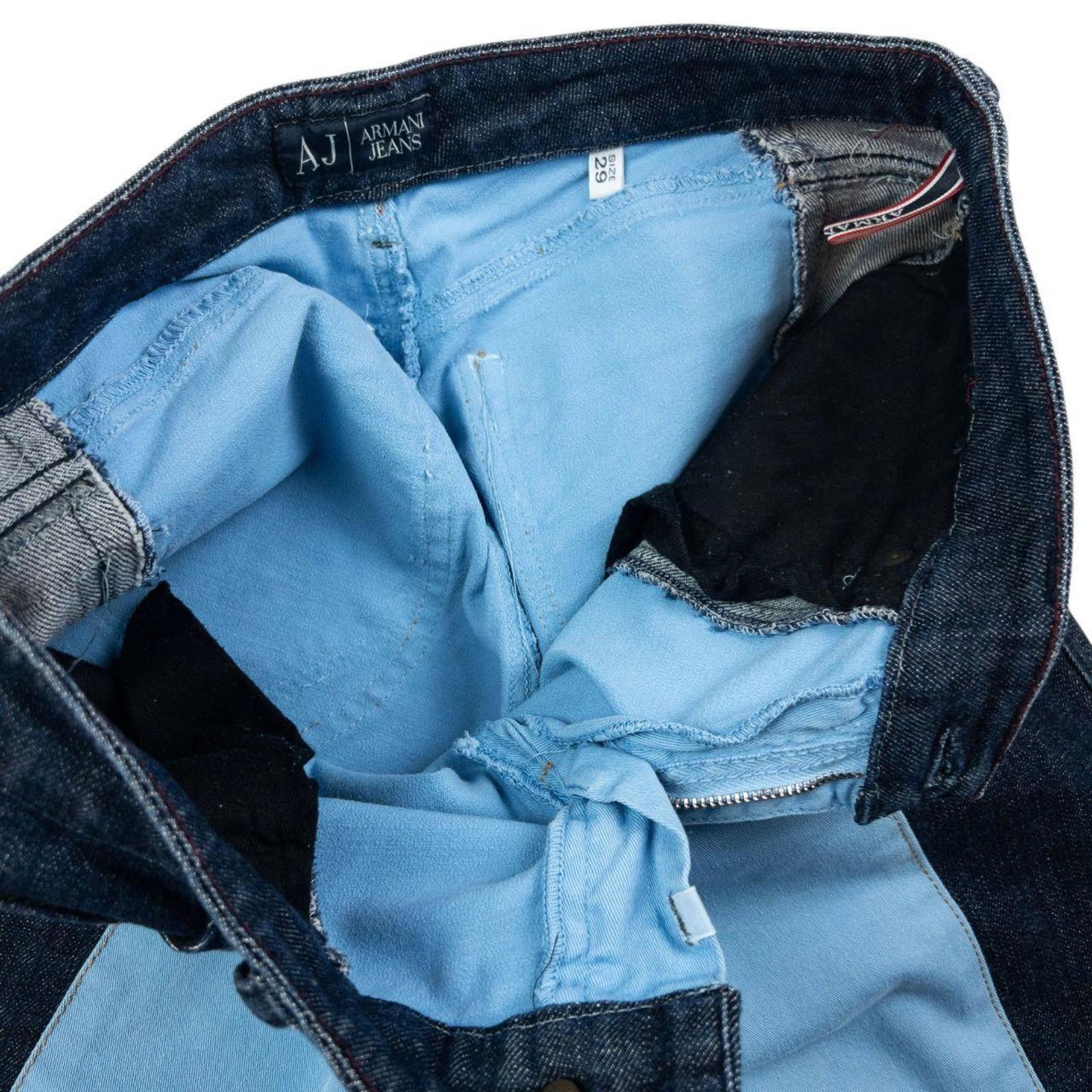 Armani Exchange Vintage Armani Jeans Colour Block Flared Denim Jeans W30 Size 30" / US 8 / IT 44 - 5 Thumbnail