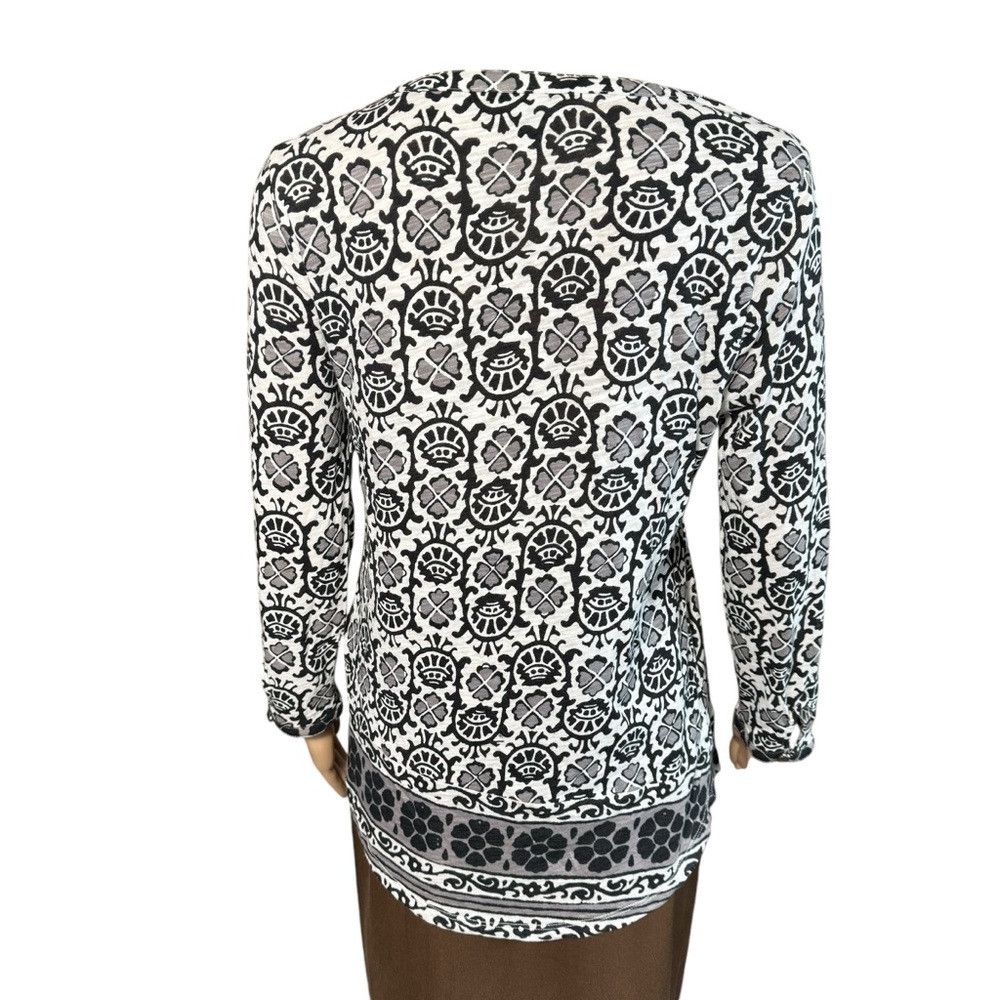 Lucky Brand Lucky Brand Block Floral Long Sleeve Top Size S Size S / US 4 / IT 40 - 4 Thumbnail