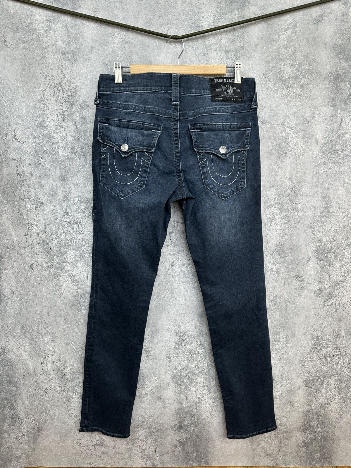 True Religion True Religion Geno Jeans Relaxed Slim Stretch Denim Pants Size US 30 / EU 46 - 1 Thumbnail