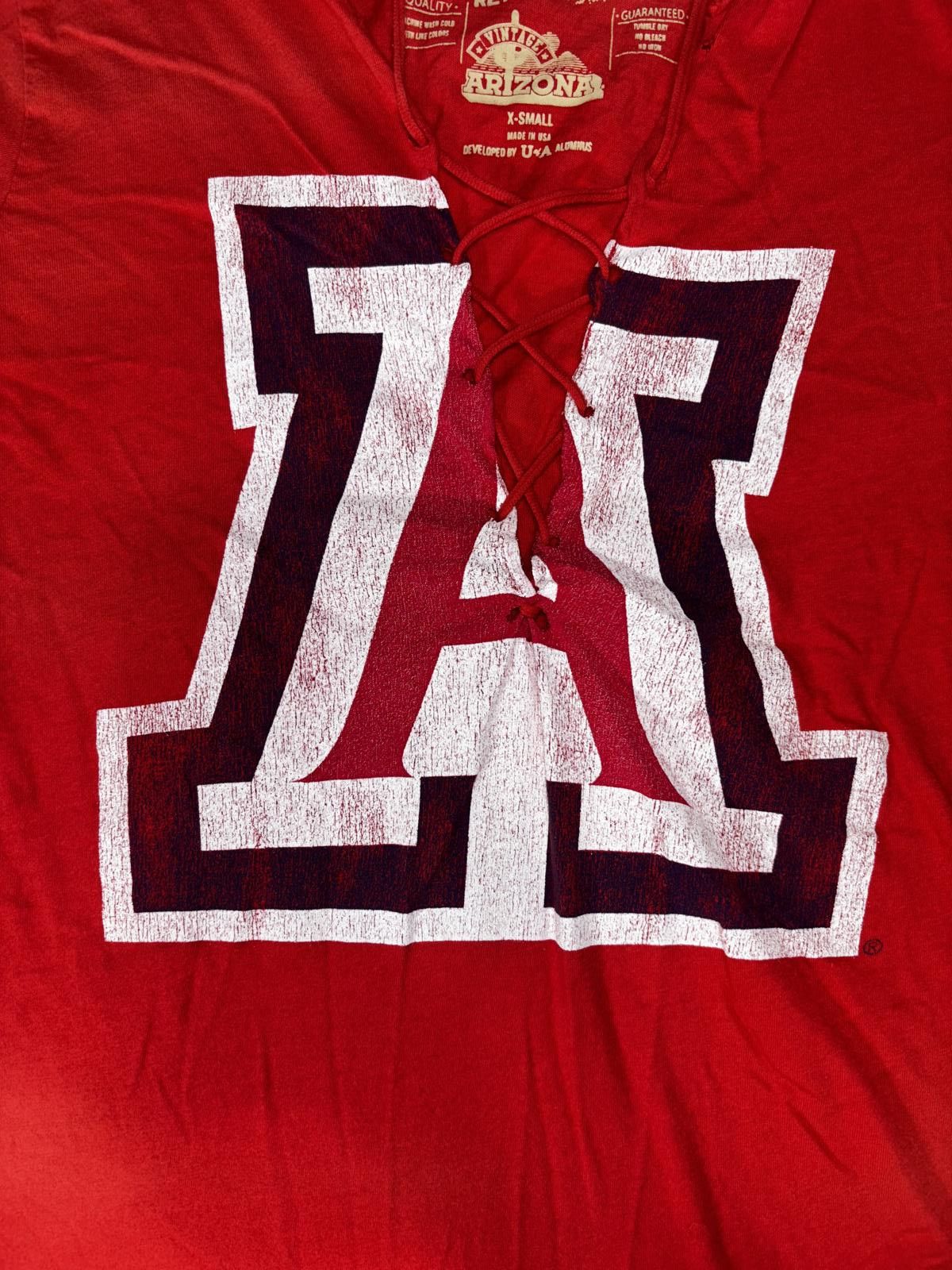 Designer Retro Arizona Wildcats Tee Size XS / US 0-2 / IT 36-38 - 2 Thumbnail