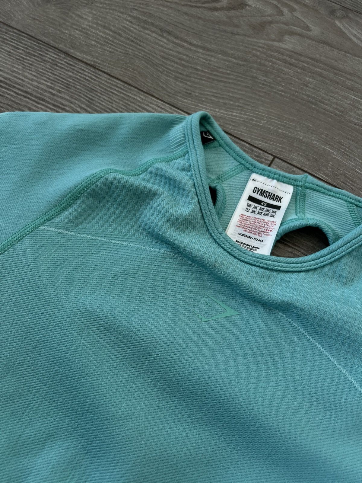 Gymshark ‼️Gymshark Onyx Central Logo Seamless Crop Top‼️ Size XS / US 0-2 / IT 36-38 - 13 Thumbnail