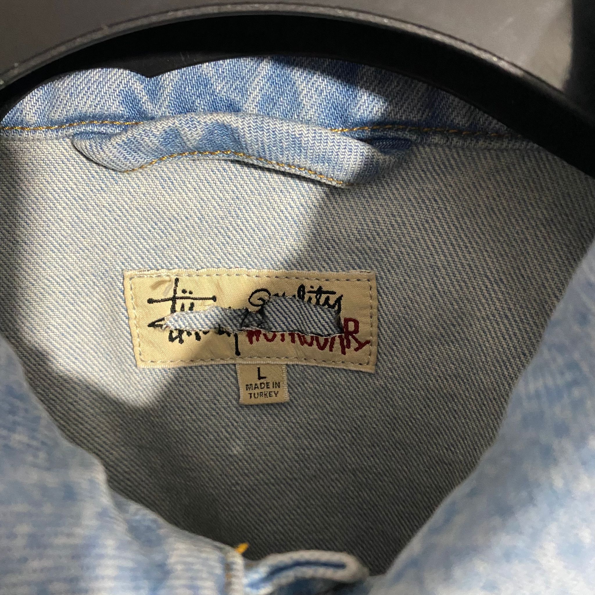 Stussy Denim Jacket Size US L / EU 52-54 / 3 - 7 Thumbnail
