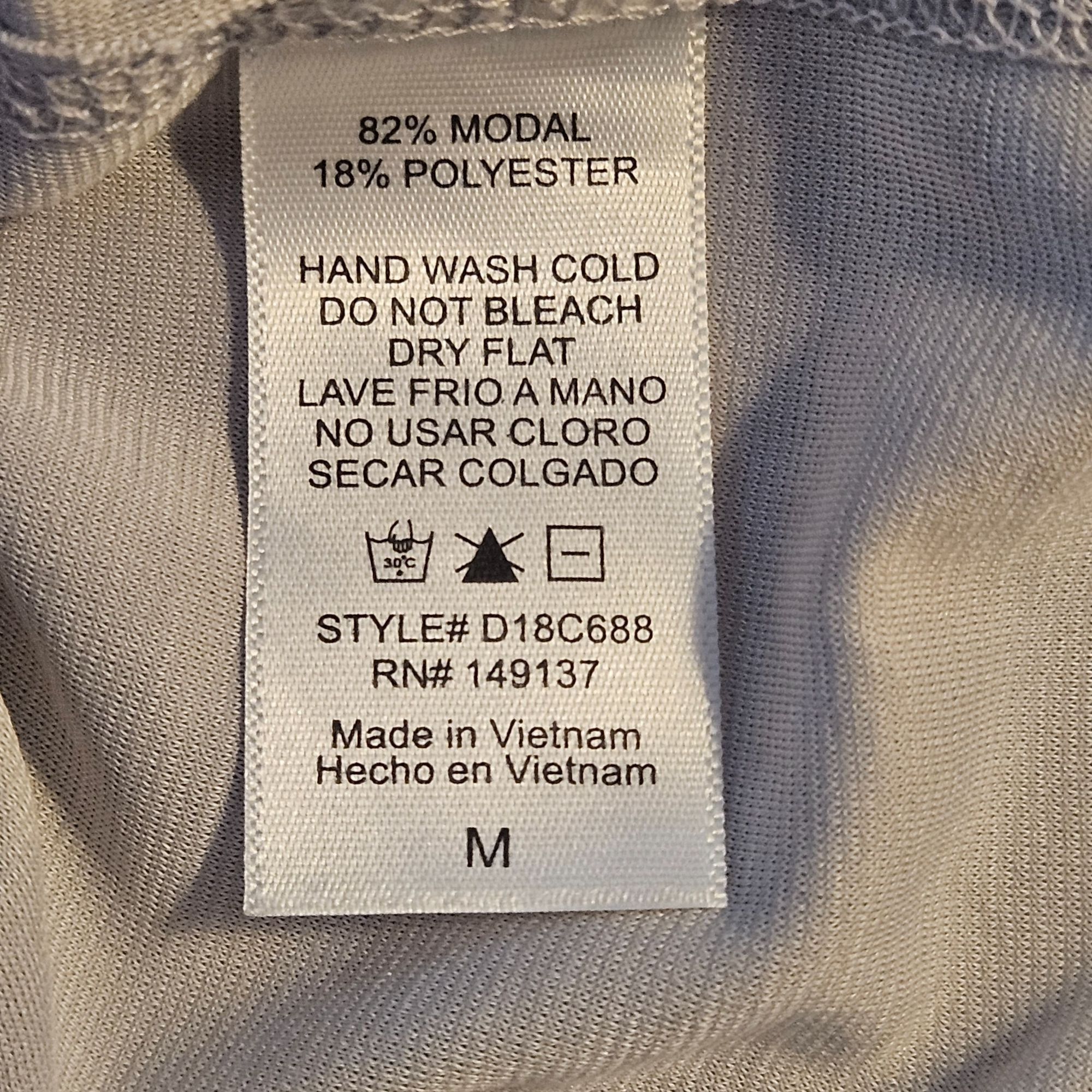 Other Double Zero Women Grey Modal Midi Dress Med Minimalist Cotta Size M / US 6-8 / IT 42-44 - 5 Thumbnail