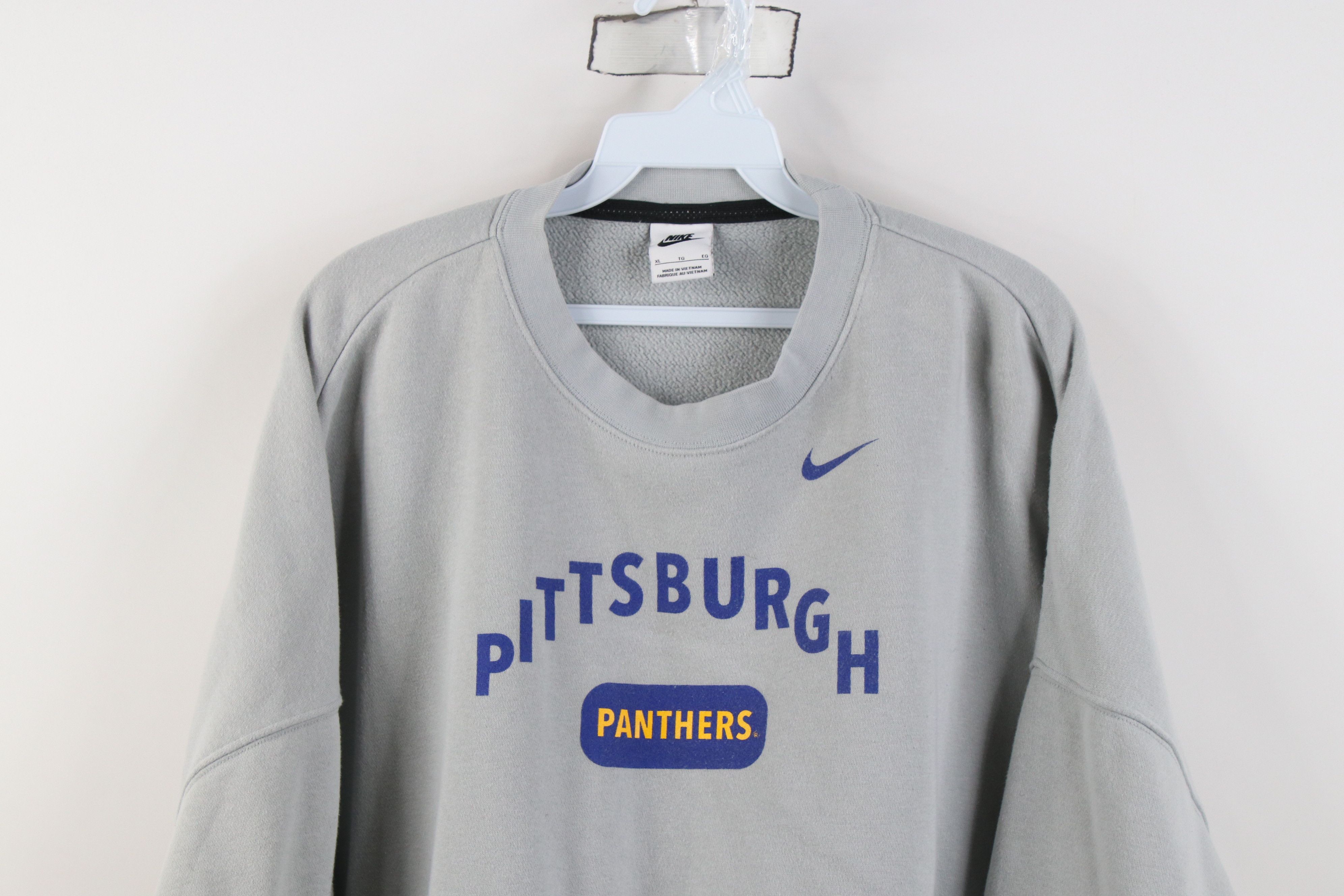 Nike Vintage Y2K Nike University of Pittsburgh Boxy Sweatshirt Size XL / US 12-14 / IT 48-50 - 2 Thumbnail