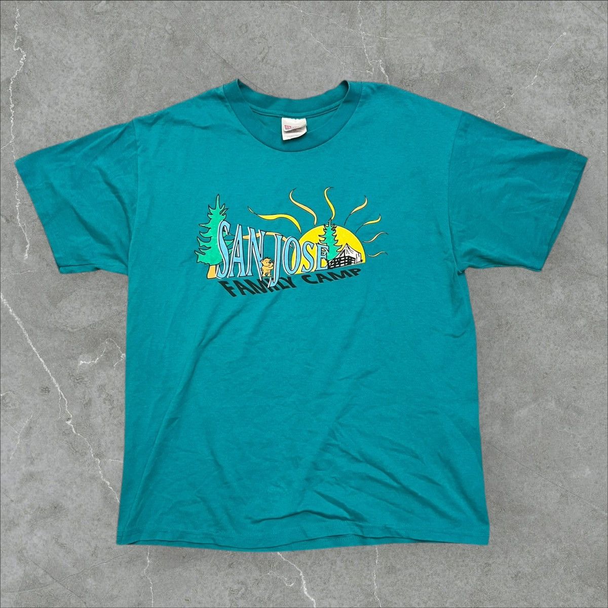 Vintage × basketcase gallery Vintage San Jose Family Camp Tee Size US L / EU 52-54 / 3 - 1 Thumbnail