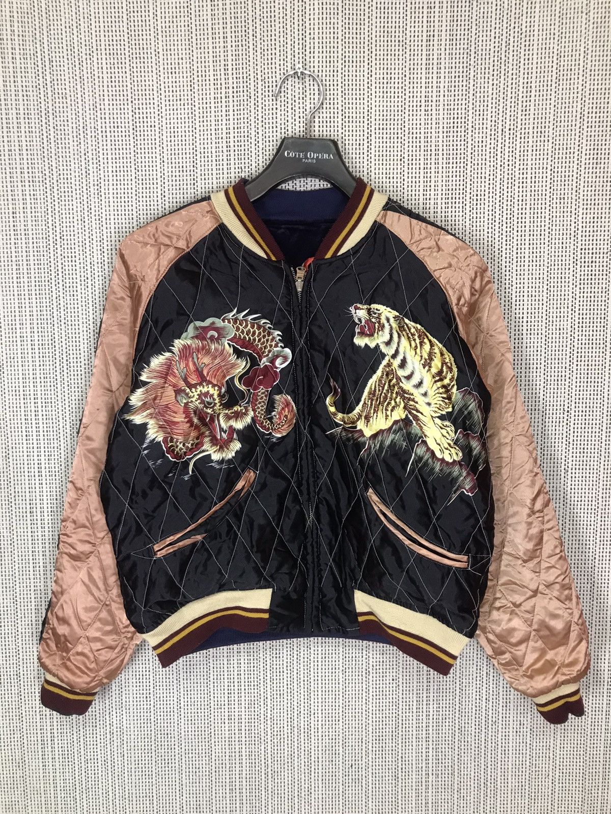 Edition Japan × Toyo Enterprises 🔥TOYO ENTERPRISE🔥 VTG 60-70s SUKAJAN REVERSIBLE EMBROIDERY Size US M / EU 48-50 / 2 - 7 Thumbnail