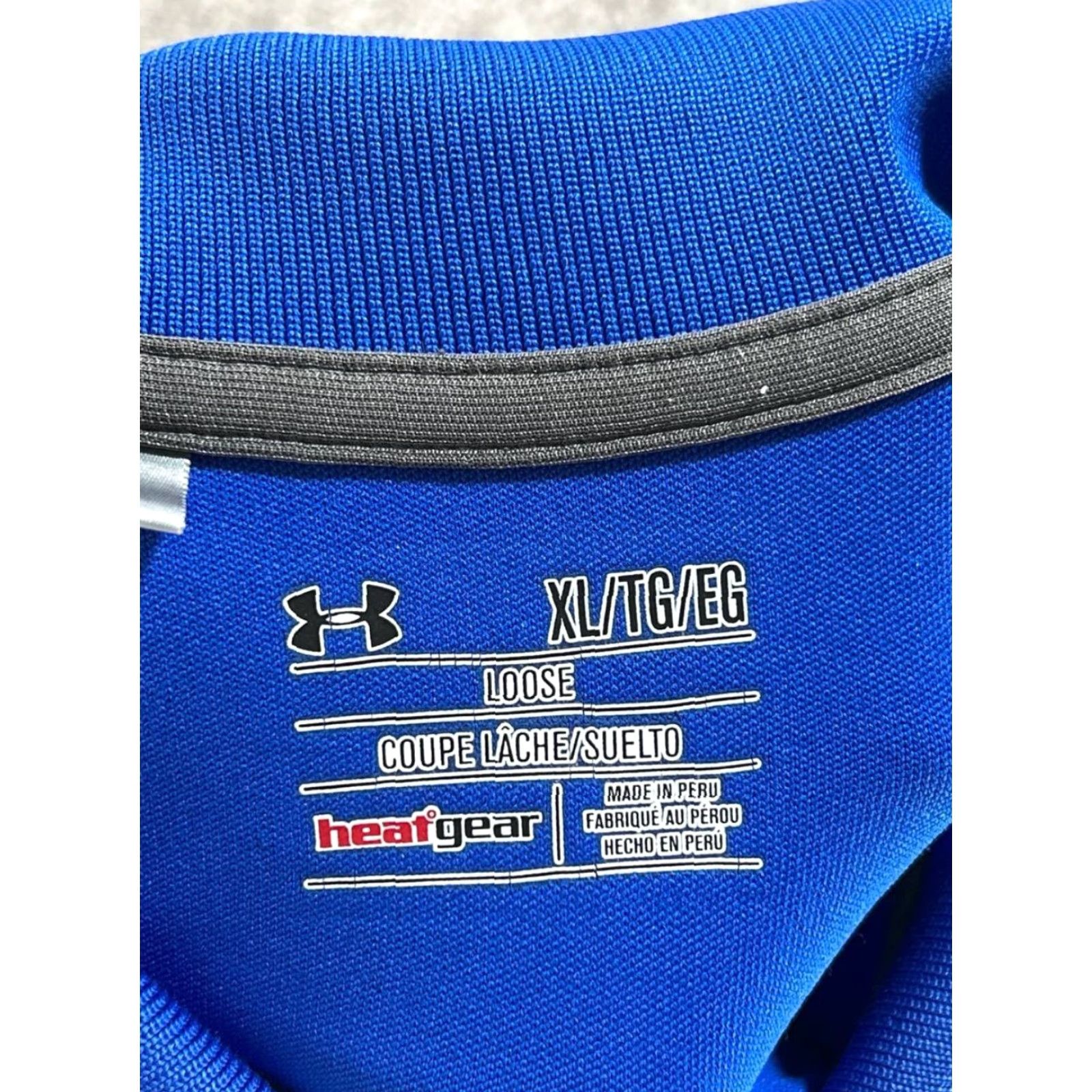 Under Armour Under Armour Polo Shirt Mens XL Blue HeatGear Polo Shirt Mens XL Blue HeatGear Size US XL / EU 56 / 4 - 3 Thumbnail