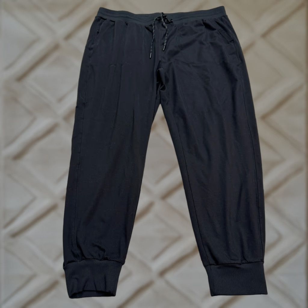 Vintage Zella Pyrite Slim Fit Sweatpants Mens XL Black Athletic Workout Training Jogger Size US 36 / EU 52 - 1 Thumbnail