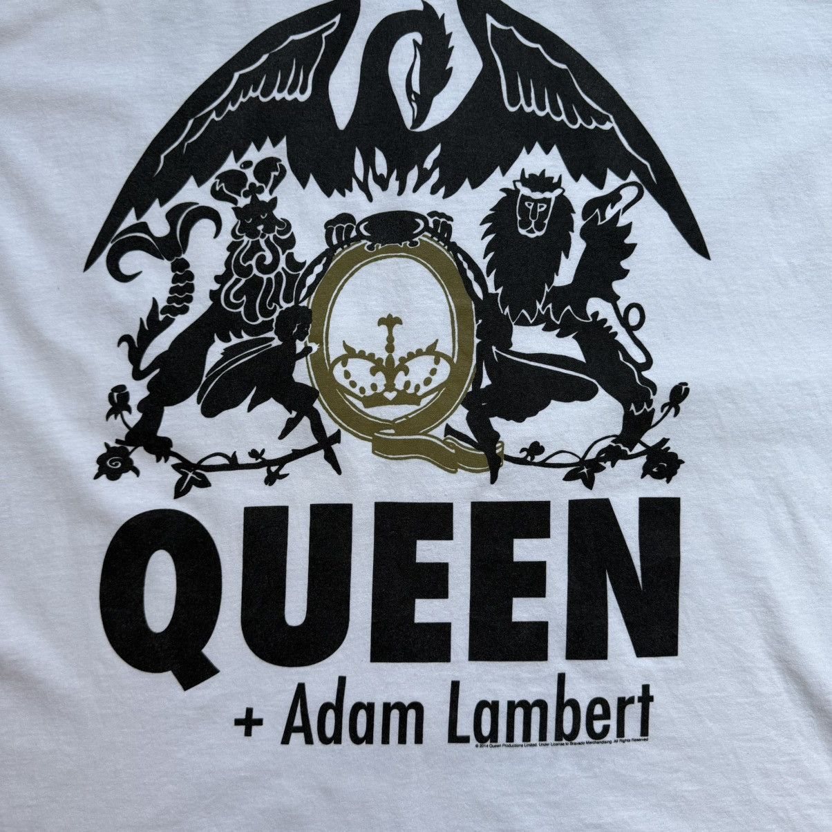Gildan Queen + Adam Lambert In Concert 2014 Tee Size US XXL / EU 58 / 5 - 5 Thumbnail