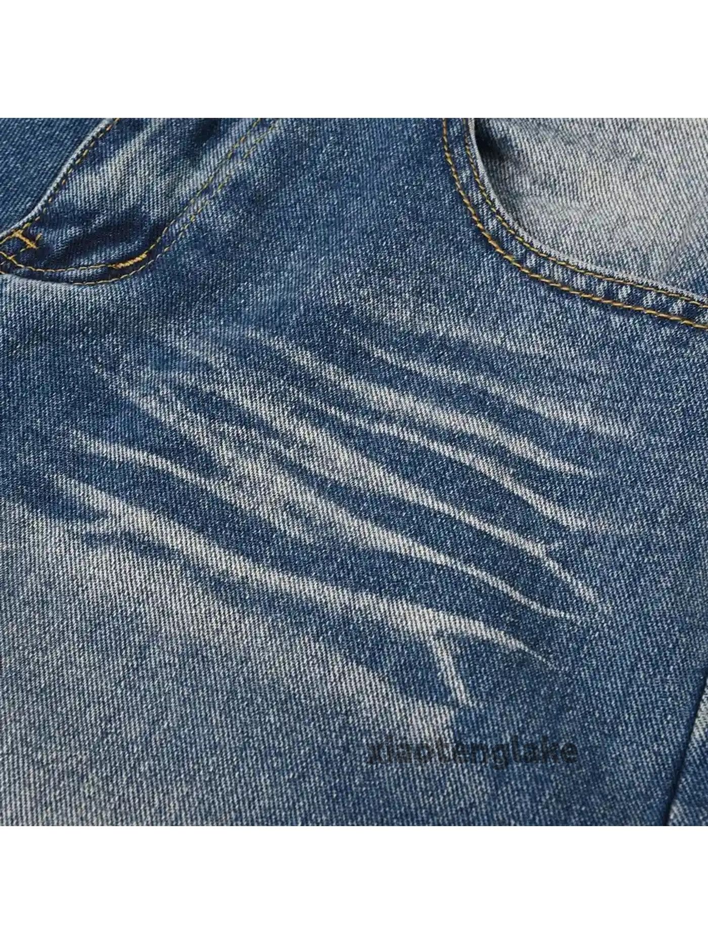 Jean × Vintage y2k washed faded cleanfit yuppie loose baggy jeans Size US 30 / EU 46 - 4 Thumbnail