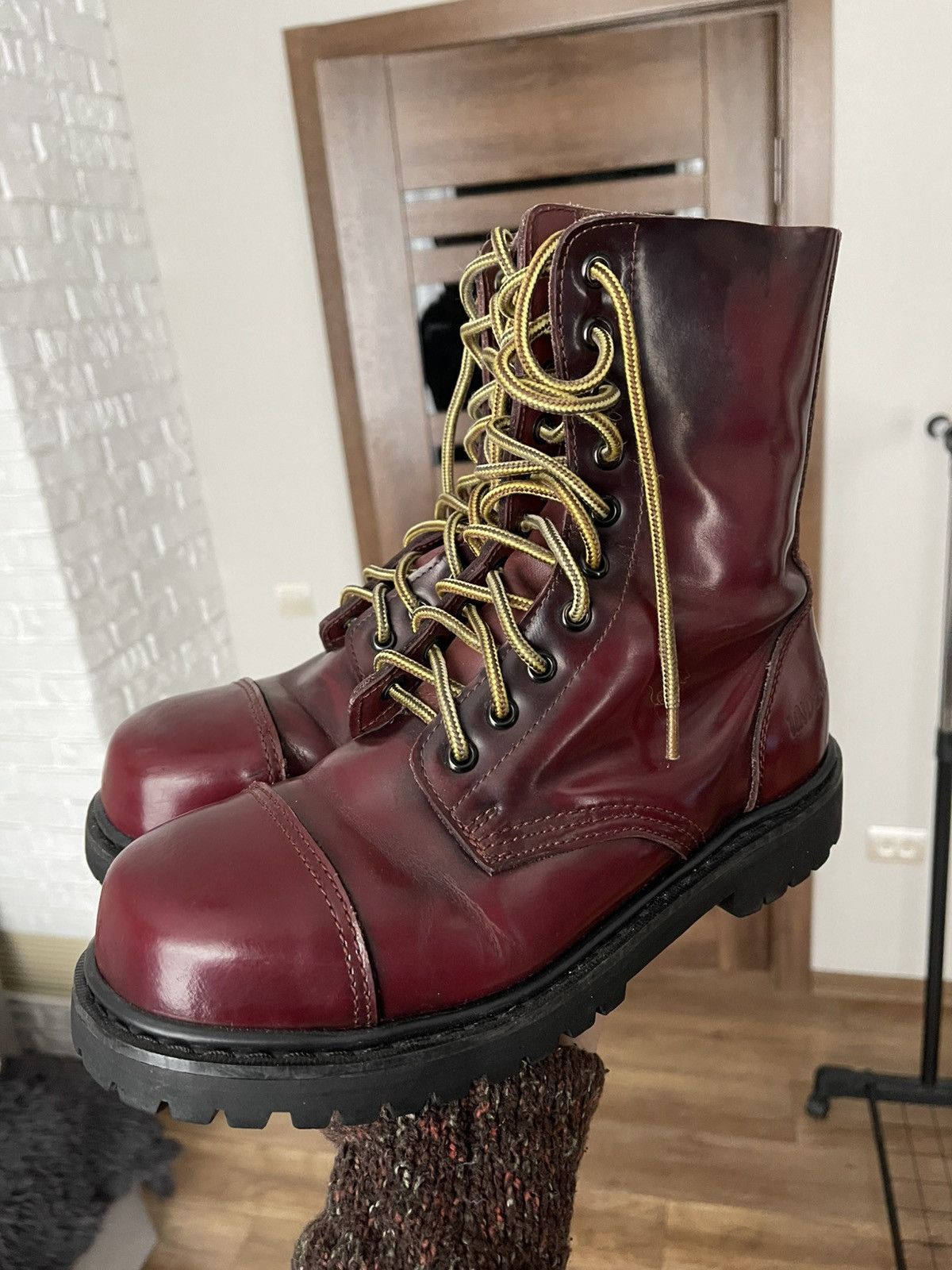 Japanese Brand Undercover Leather Boots Shoes Japan Vintage Size US 7 / EU 40 - 5 Thumbnail