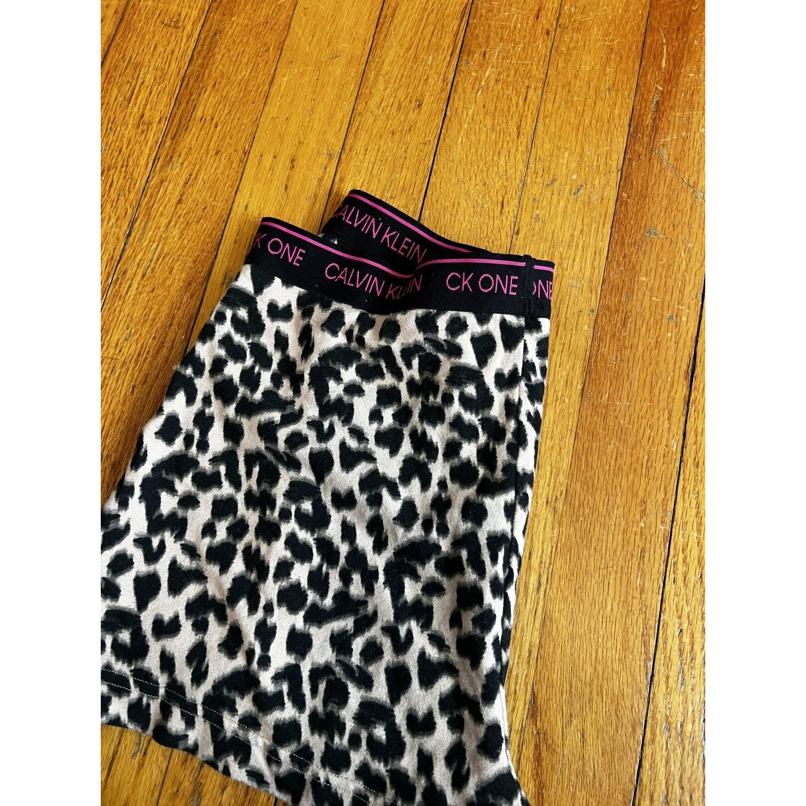 Calvin Klein Calvin Klein Panties Womens Small Black Leopard Print CK Size ONE SIZE - 3 Thumbnail