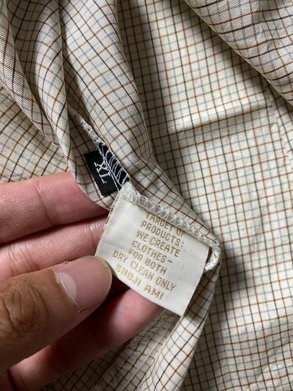 Japanese Brand Shoji ami Silk 100% Shirt Size US XL / EU 56 / 4 - 6 Thumbnail